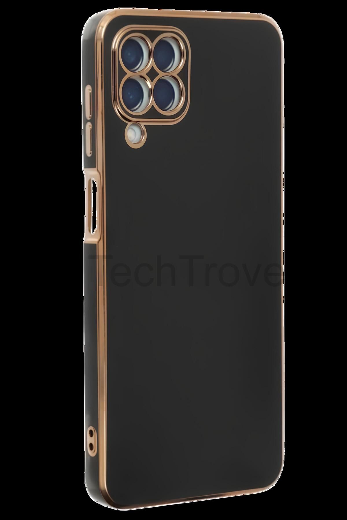 TechTrove Samsung Galaxy M33 Kılıf Parlak Tasrım Kamera Korumalı Ultra Yumuşak Esnek A+ Kalite Kapak