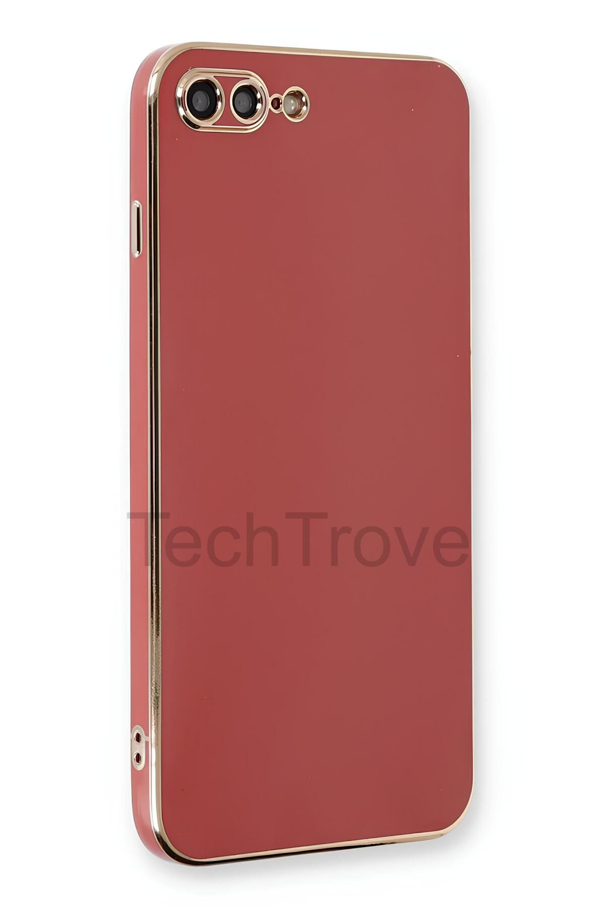 TechTrove iPhone 7 Plus Kılıf Parlak Tasrım Kamera Korumalı Ultra Yumuşak Esnek A+ Kalite Kapak