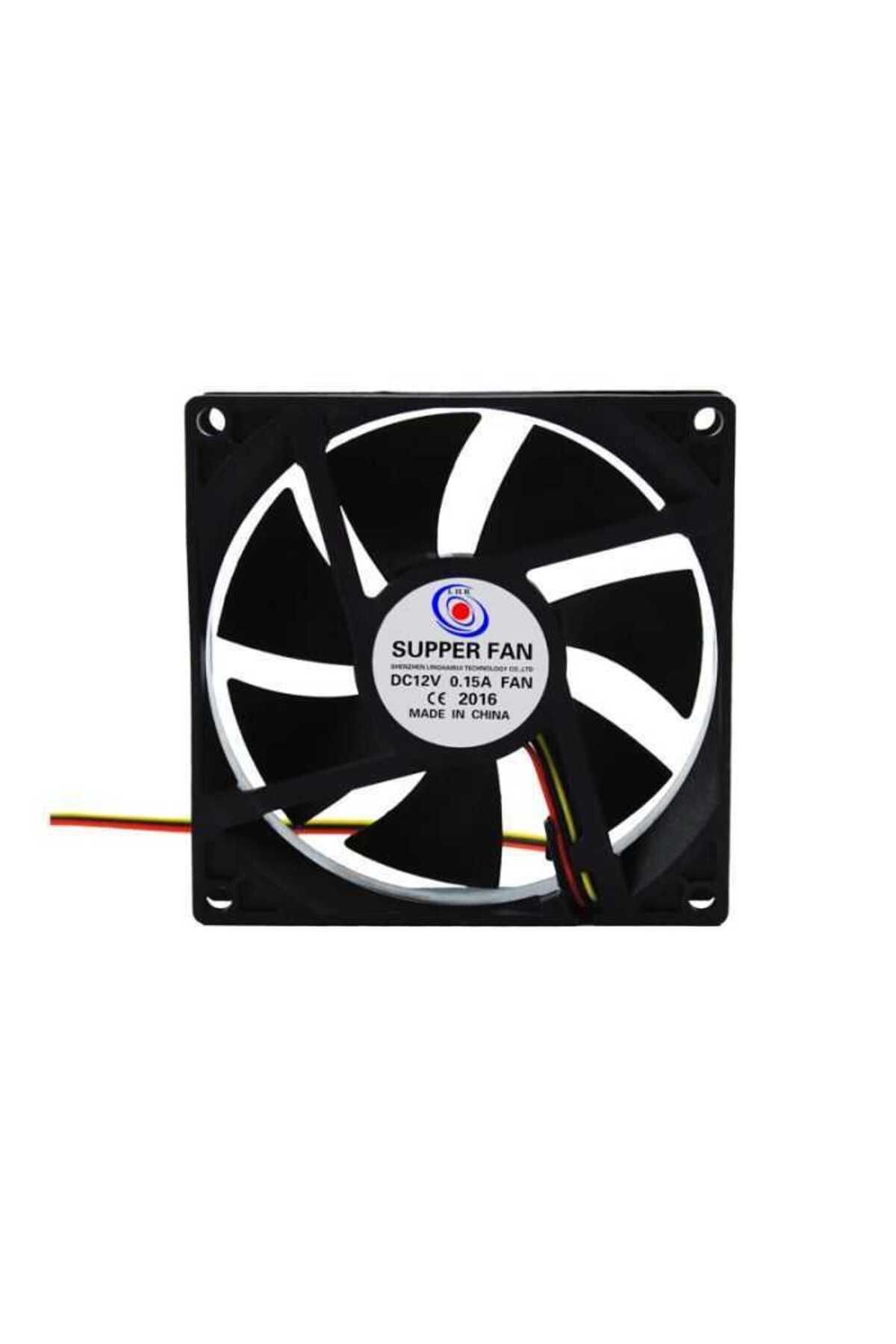 OEM Ventilator 80x80x25mm Cu 2 Fire 12v 0.25a Pe Lagar Vapo Dalbi - One Size