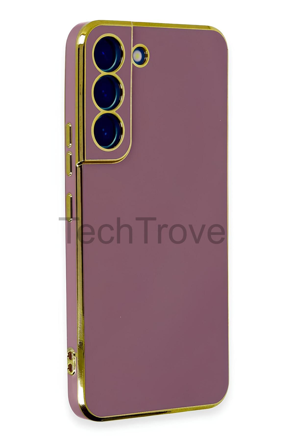 TechTrove Samsung Galaxy S22 Plus Kılıf Parlak Tasrım Kamera Korumalı Ultra Yumuşak Esnek A+ Kalite Kapak