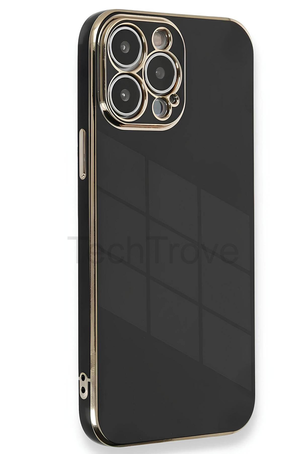 TechTrove iPhone 15 Pro Kılıf Parlak Tasrım Kamera Korumalı Ultra Yumuşak Esnek A+ Kalite Kapak