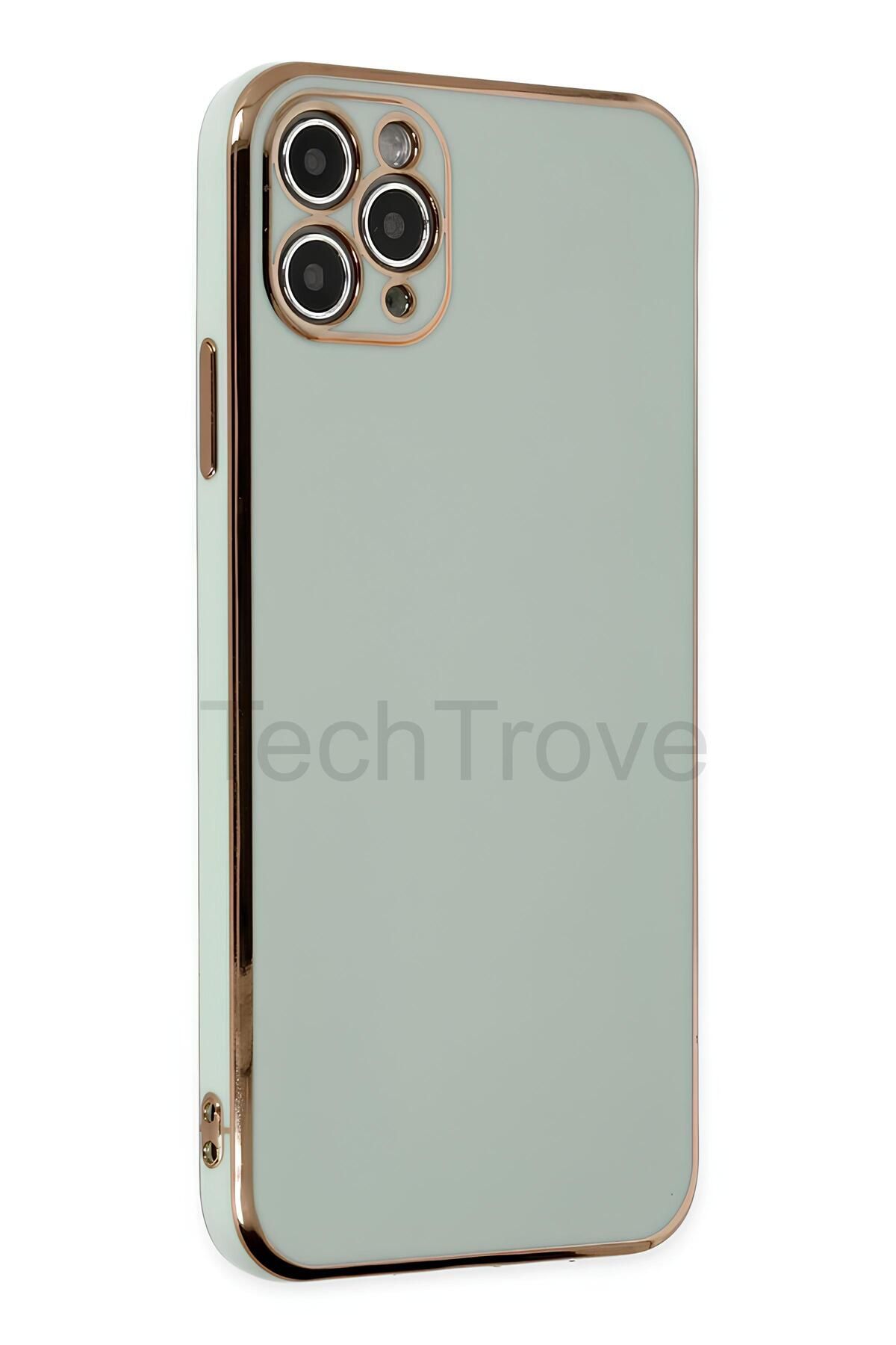 TechTrove iPhone 11 Pro Max Kılıf Parlak Tasrım Kamera Korumalı Ultra Yumuşak Esnek A+ Kalite Kapak