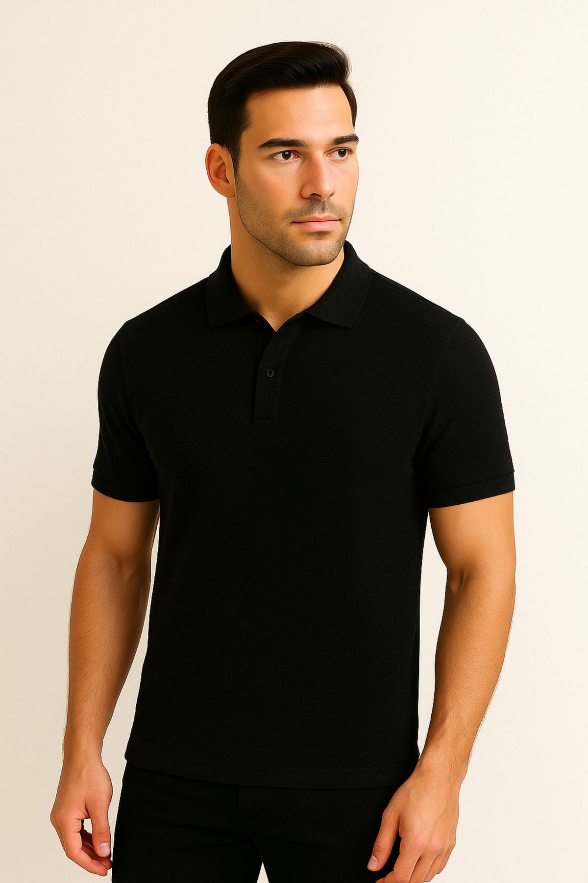 LC Waikiki Organik Pamuklu Basıc Erkek Polo Yaka T-Shirt