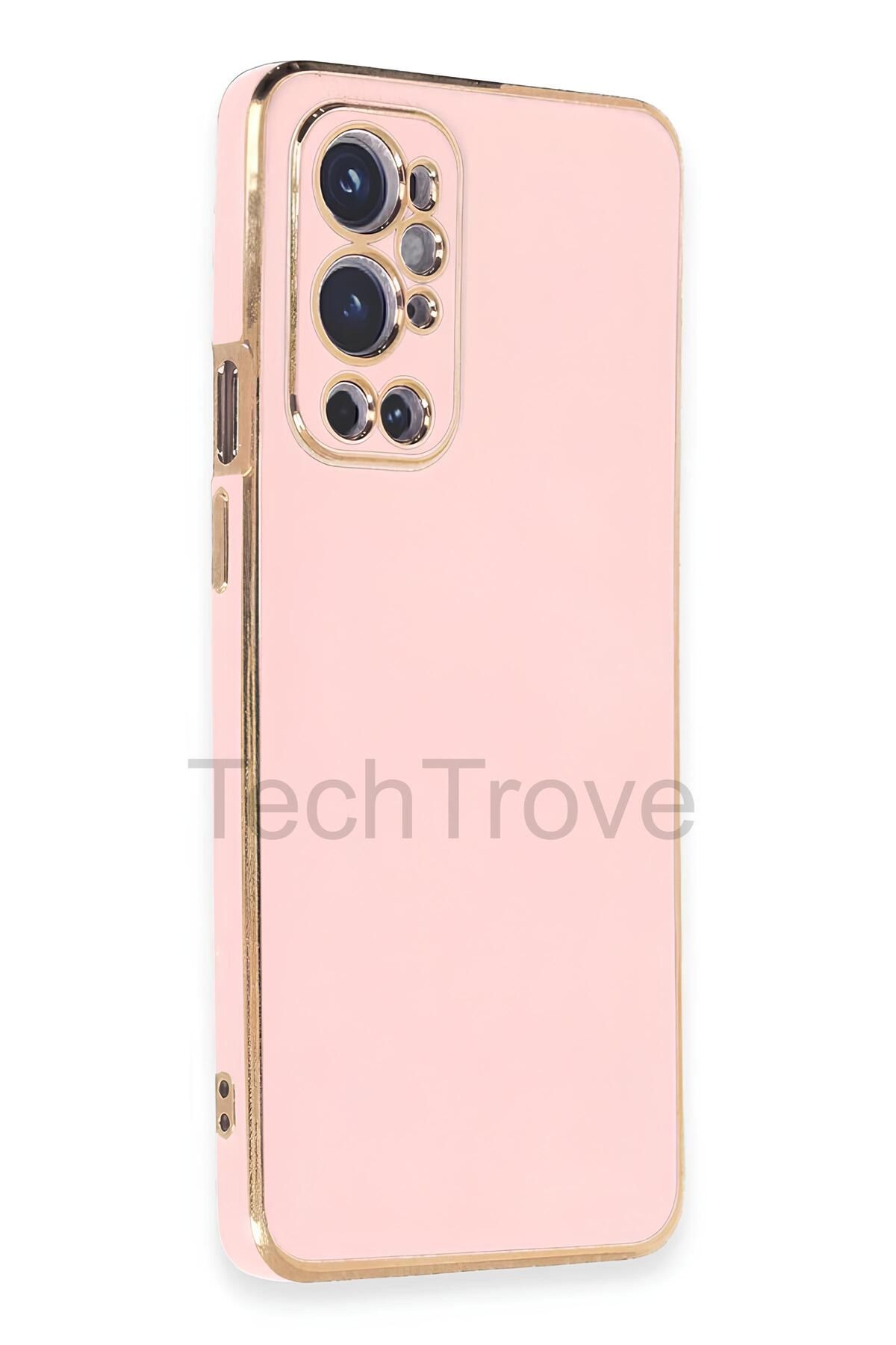TechTrove One Plus 9 Pro Kılıf Parlak Tasrım Kamera Korumalı Ultra Yumuşak Esnek A+ Kalite Kapak