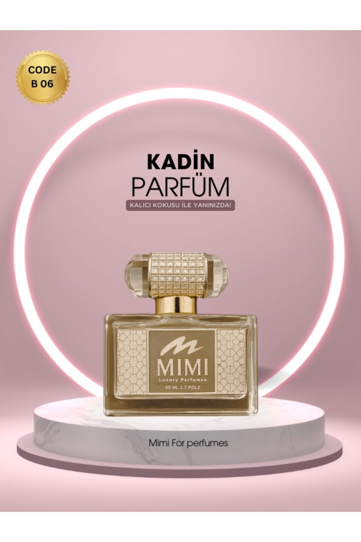 MİMİ Luxury Wear Kadın Parfüm 50 ml Selective Kod 06 Seewt