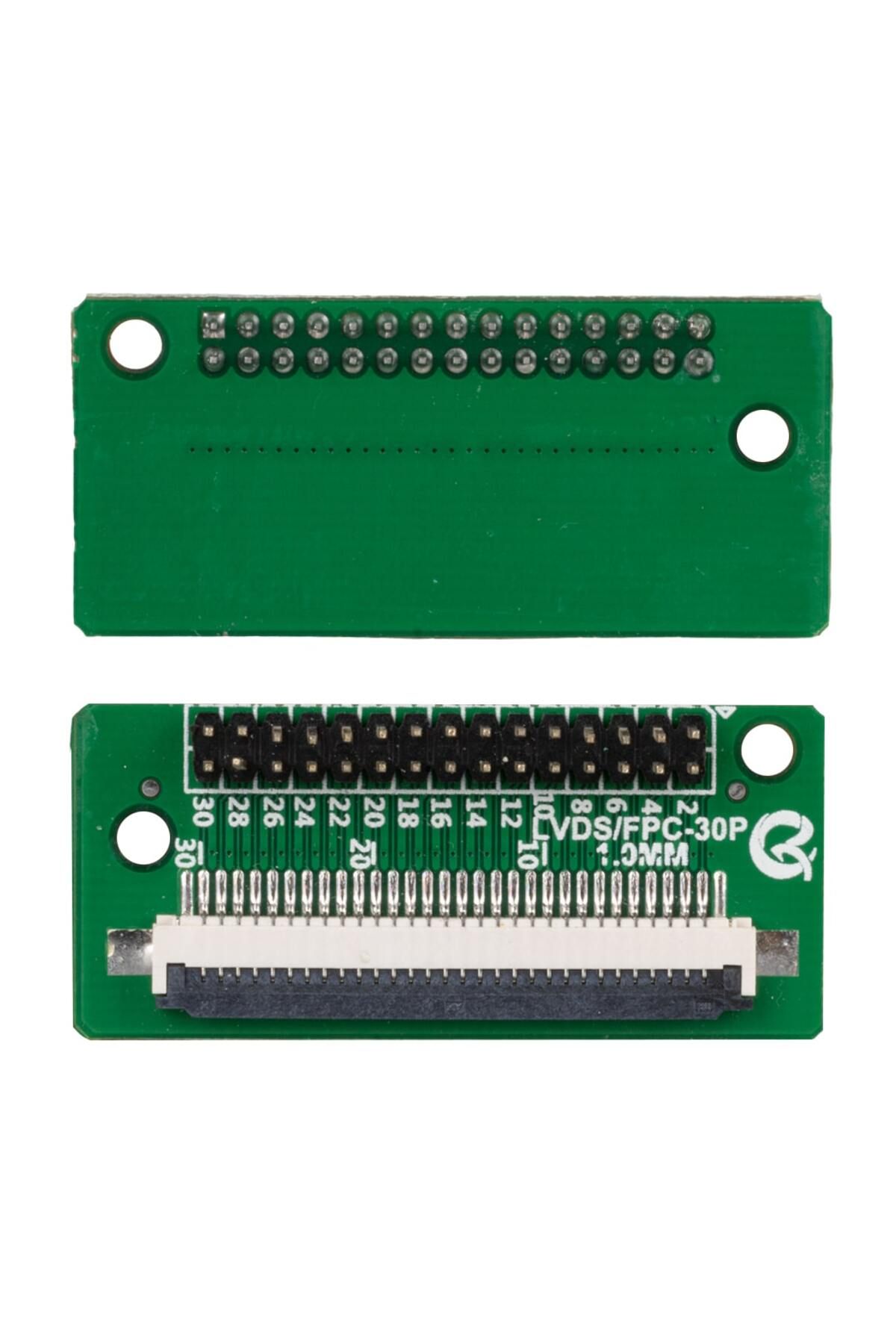 OEM LCD PANEL FLEXİ REPAİR KART LVDS/FPC-30P 1.0MM HD FPC INPUT 30P LVDS TURN PIN QK0823B