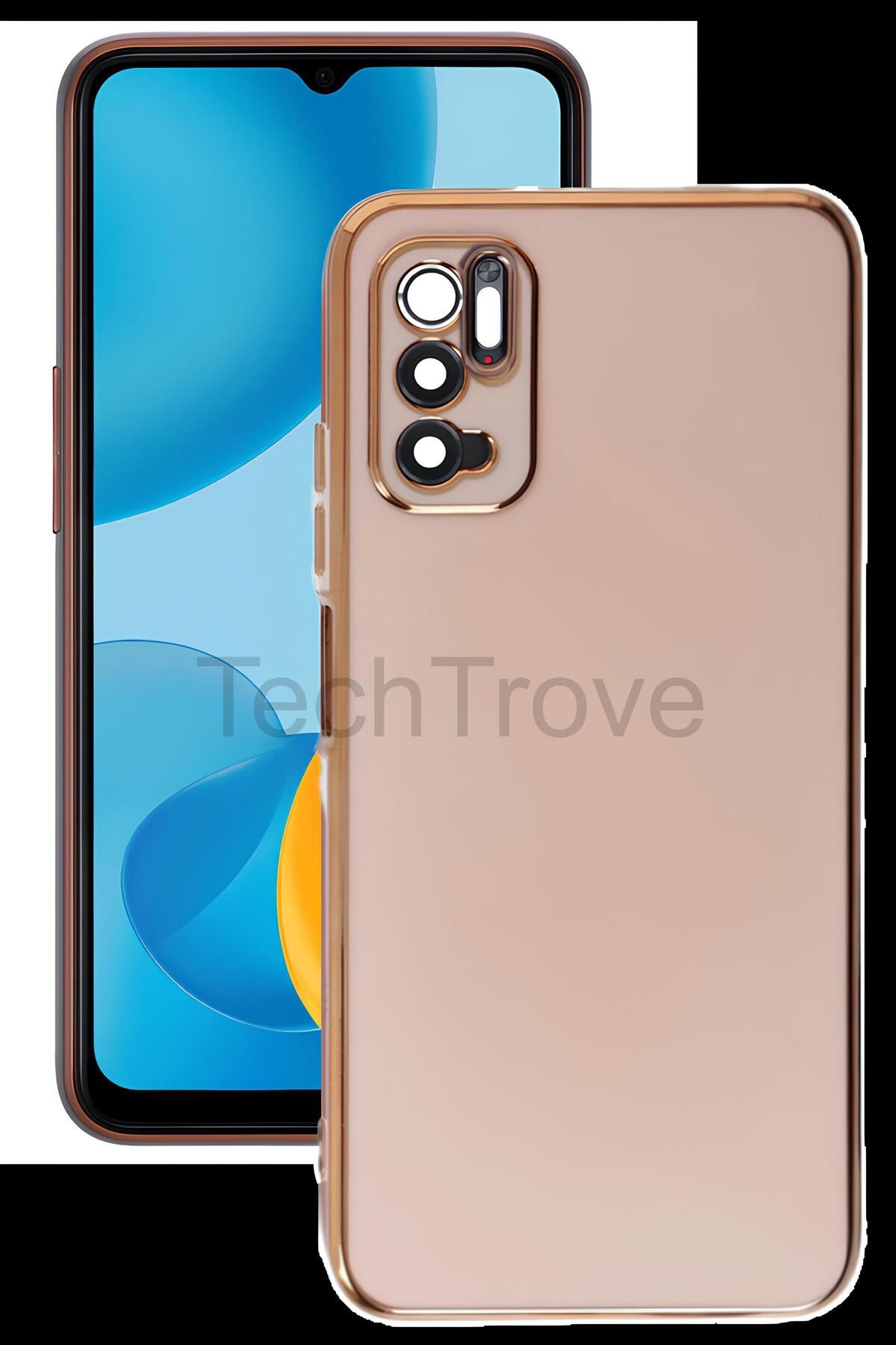 TechTrove Poco M3 Pro Kılıf Parlak Tasrım Kamera Korumalı Ultra Yumuşak Esnek A+ Kalite Kapak