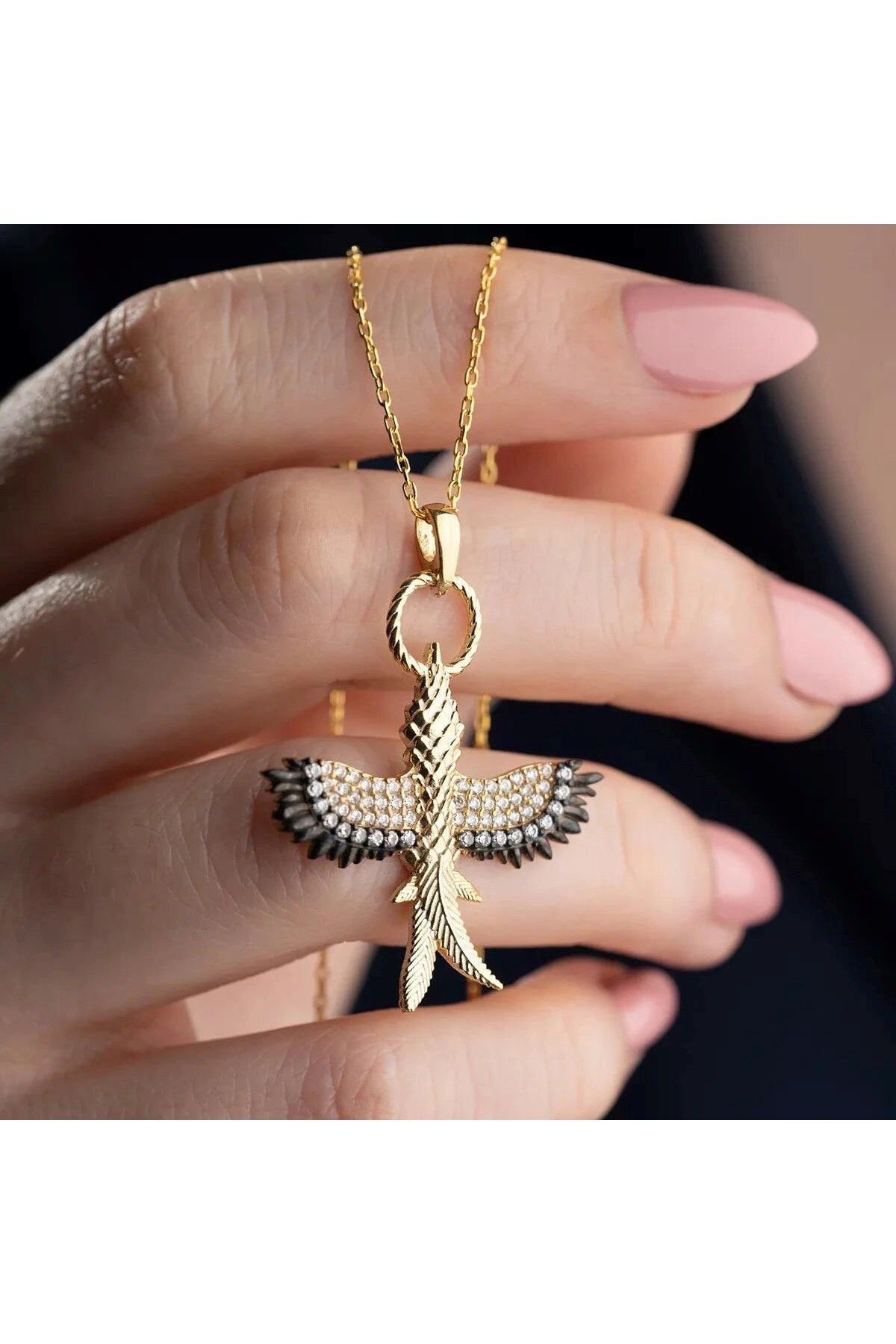 beonejewelry ANKA KUŞU KOLYE | 925 GÜMÜŞ