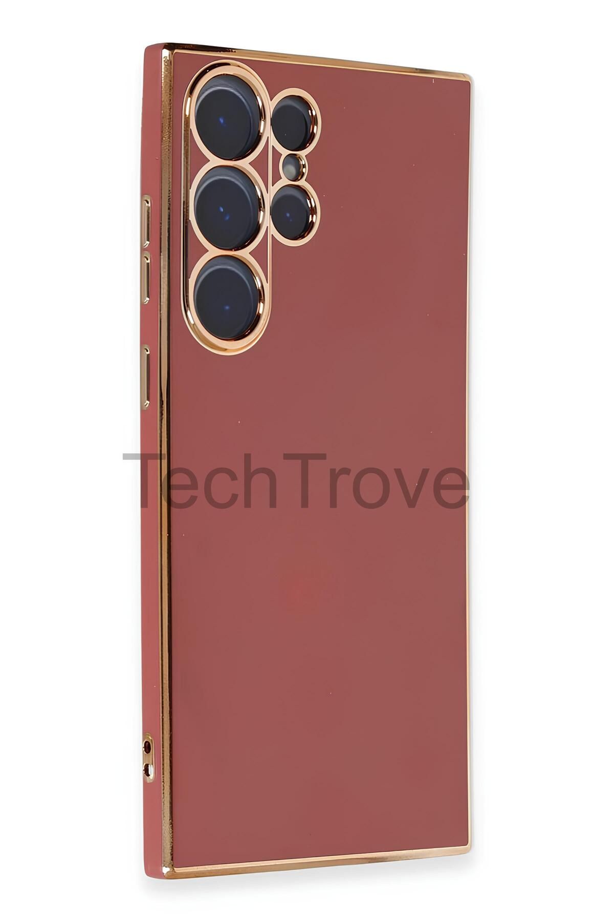 TechTrove Samsung Galaxy S23 Ultra Kılıf Parlak Tasrım Kamera Korumalı Ultra Yumuşak Esnek A+ Kalite Kapak