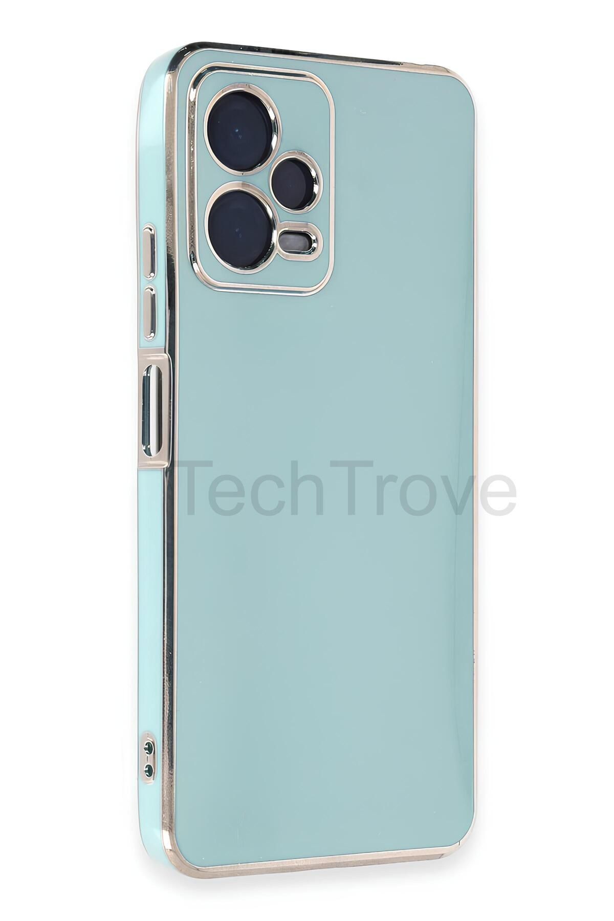 TechTrove Xiaomi Redmi Note 12 Pro 5G Kılıf Parlak Tasrım Kamera Korumalı Ultra Yumuşak Esnek A+ Kalite Kapak