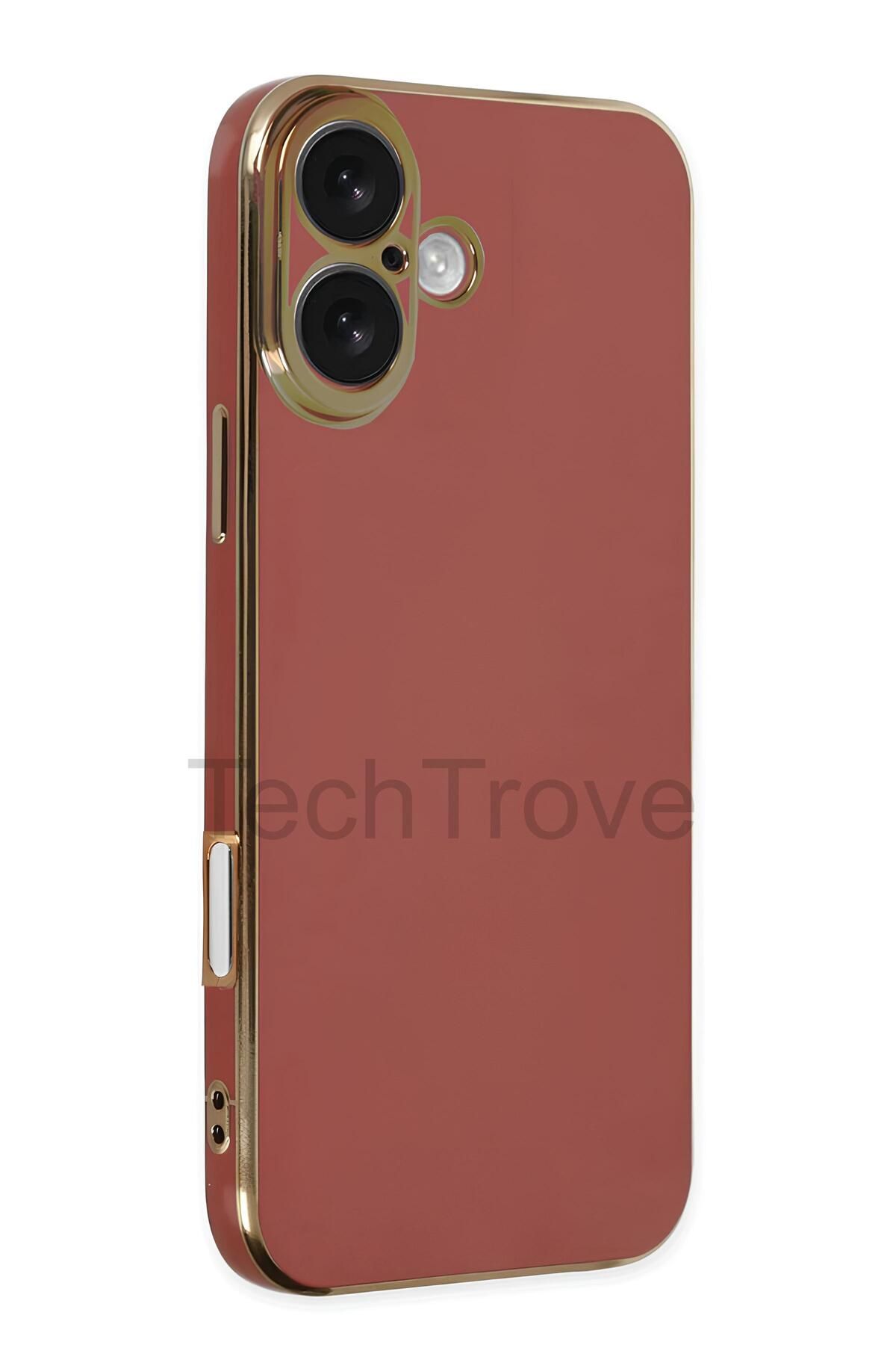 TechTrove iPhone 16 Kılıf Parlak Tasrım Kamera Korumalı Ultra Yumuşak Esnek A+ Kalite Kapak