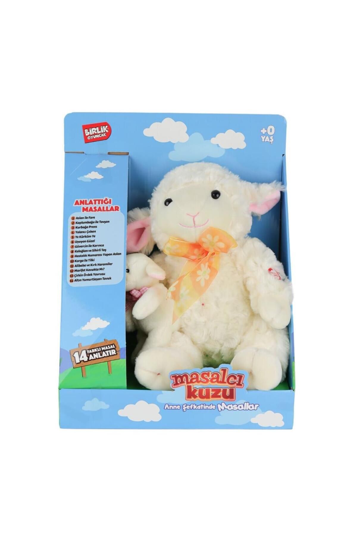 NessiWorld M-1117526-12 Türkçe Yavrulu Masal Anlatan Kuzu -Birliktoys