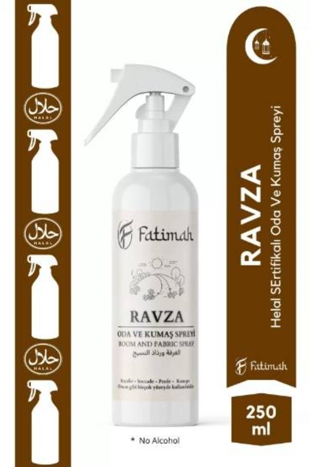 NESAFET Fatimah Ravza Oda Ve Çamaşır Spreyi 250ML