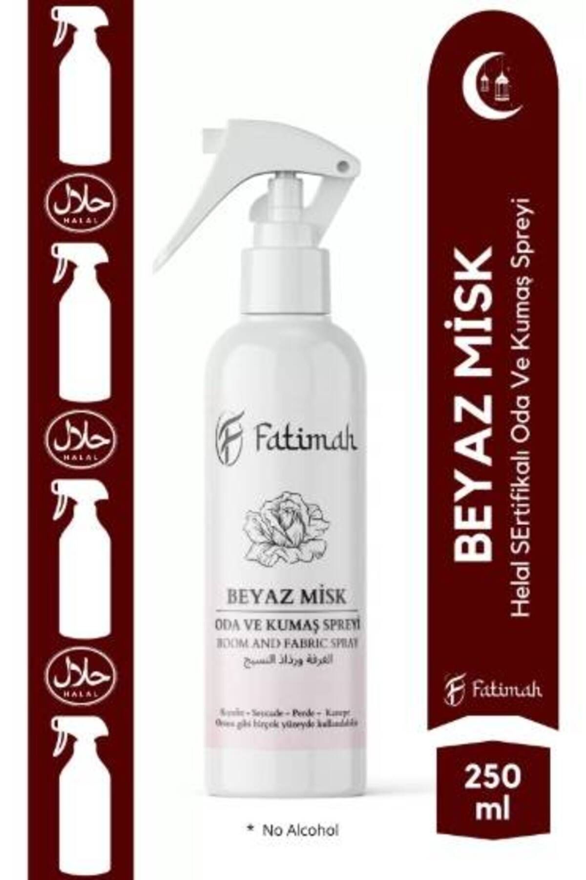 NESAFET Fatimah Beyaz Misk Oda Ve Çamaşır Spreyi 250ML