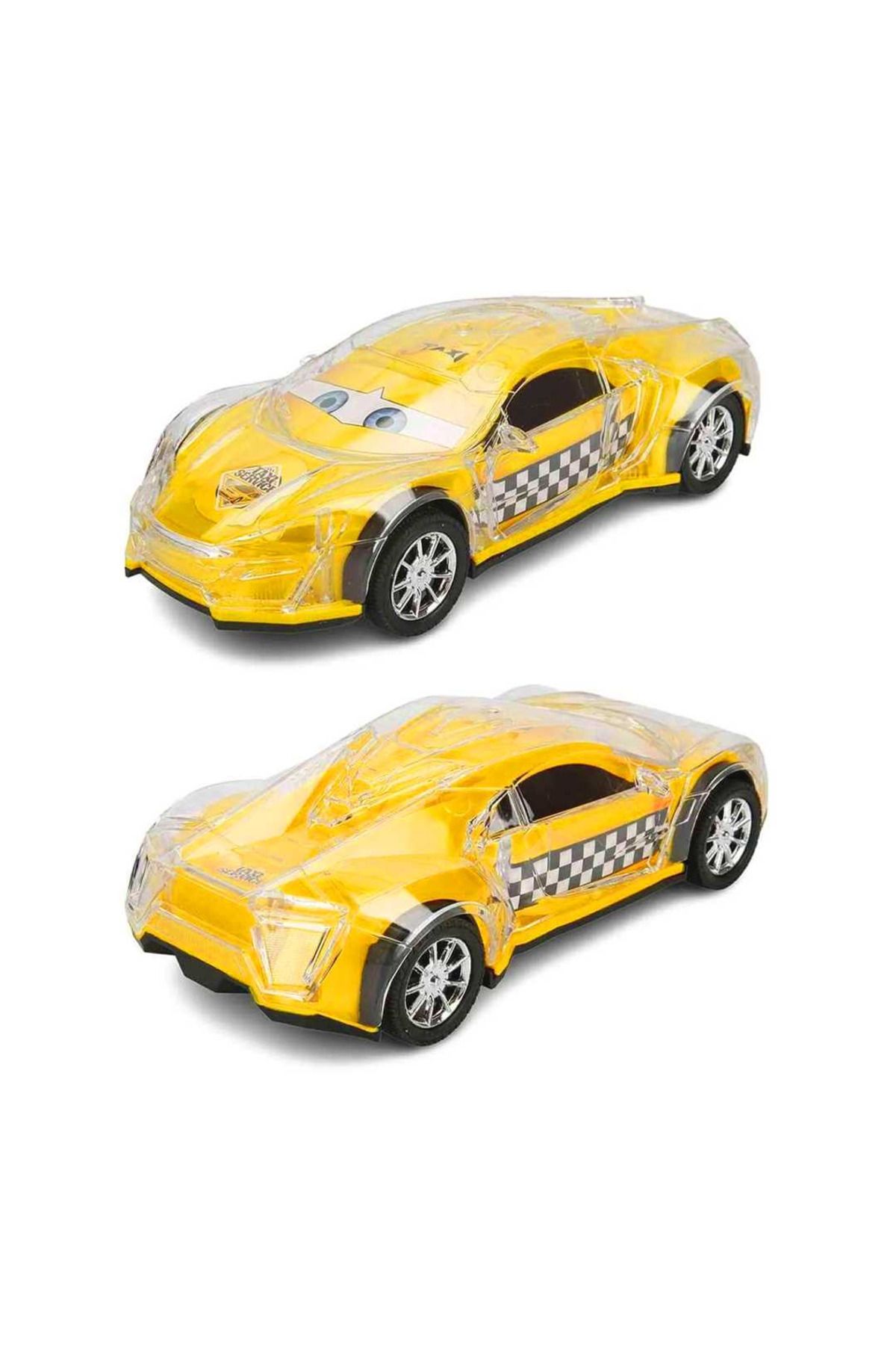 PRATİK TOYS TAXİ SARI P 1080 SESLİ IŞIKLI PİLLİ 3+