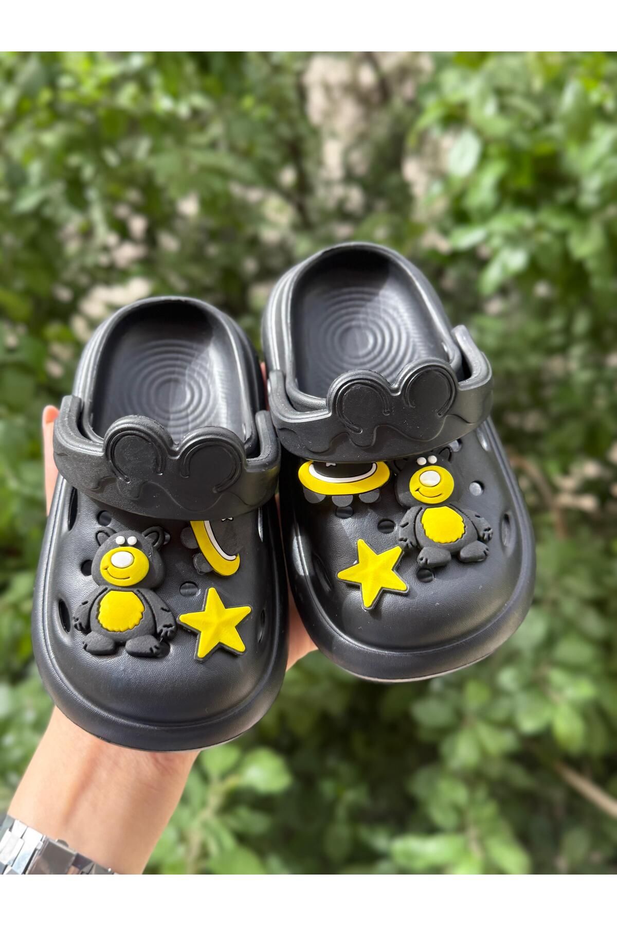 ÖZDE shoes ULTRA RAHAT YUMUŞACIK POFUDUK Günlük Ortopedik Kaydırmaz Tabanlı Figürlü Çocuk Sandalet Terlik
