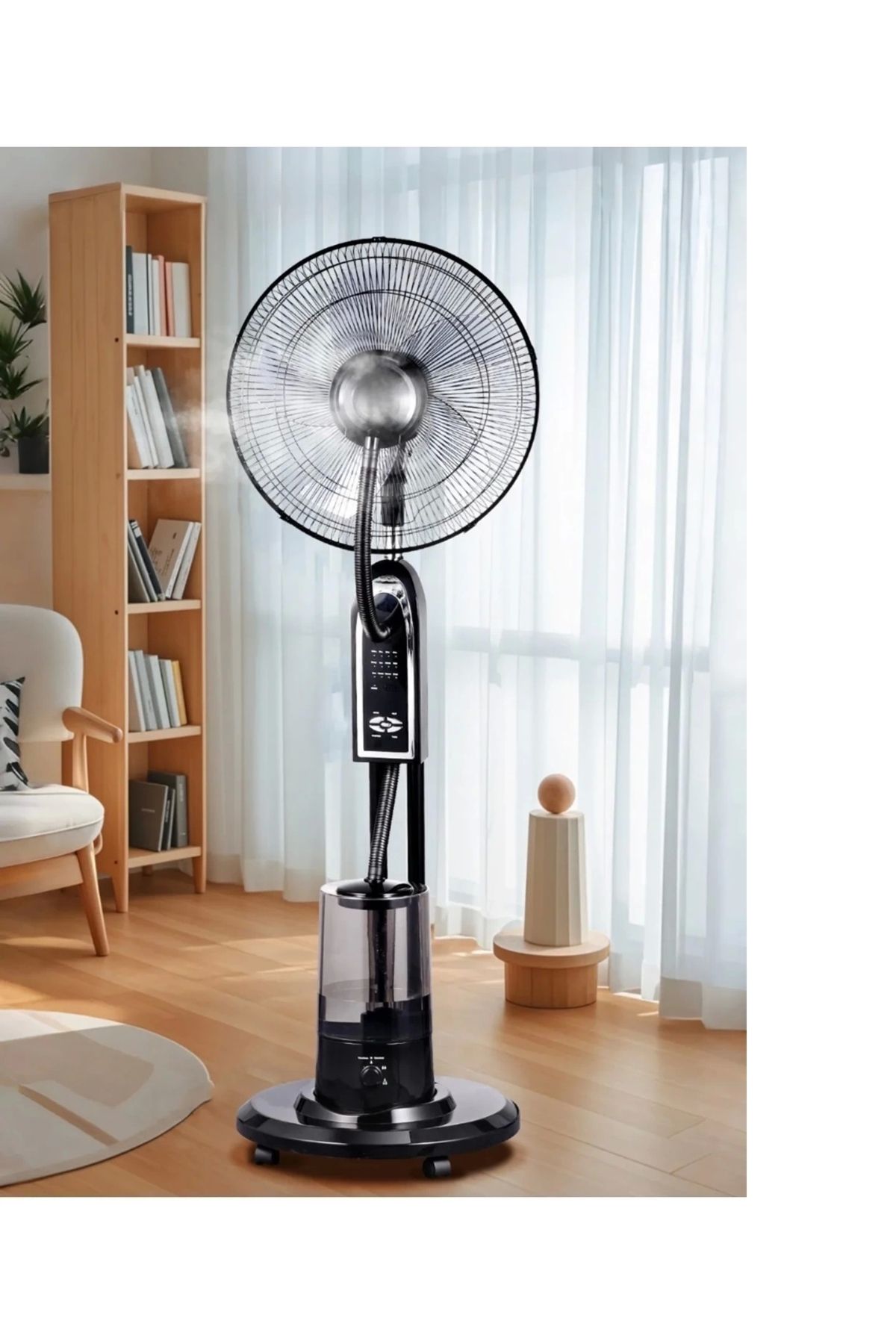 Vothoon Kumandalı Buzlu Vantilatör Buharlı Nemlendirici Fan Zaman Ayarlı Ultra Sessiz