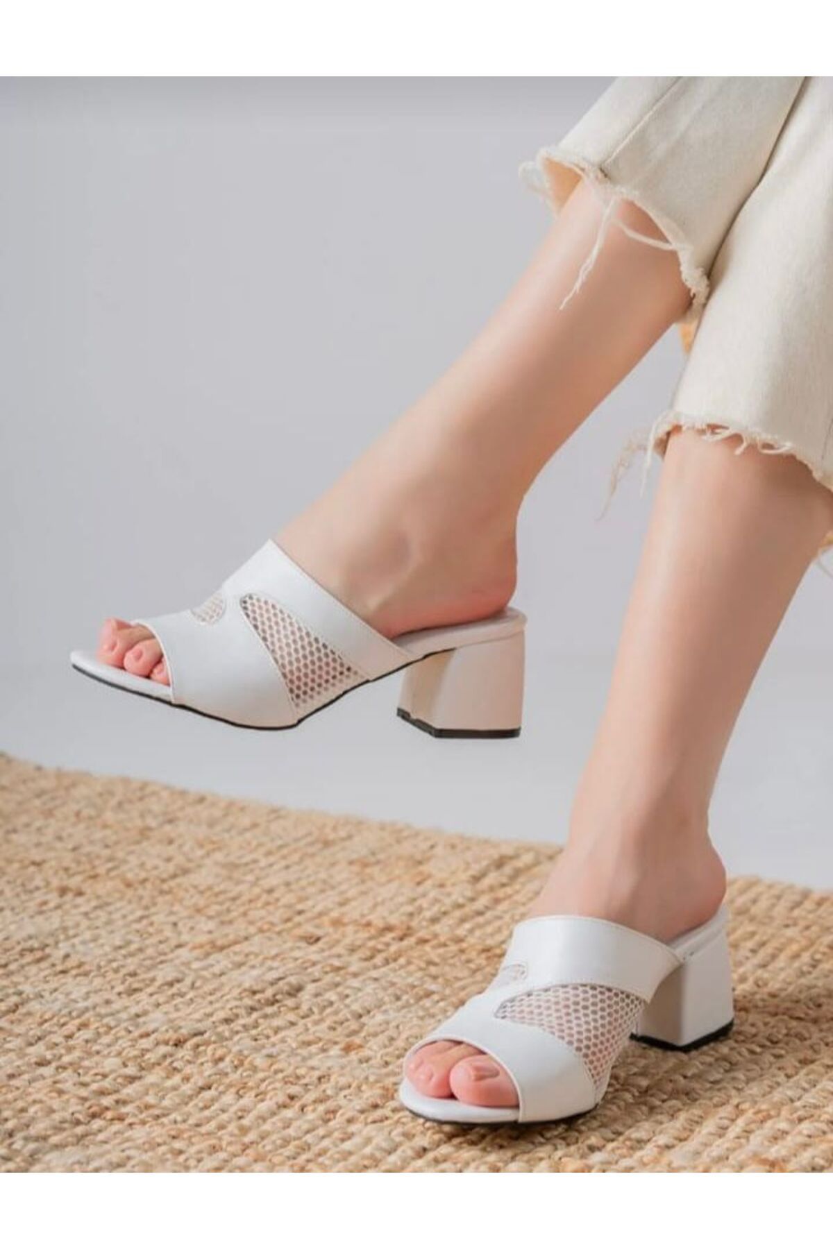 EYLÜLDEN MODA SHOES Eylülden Moda Shoes Delikli Kadın Confort Terlik