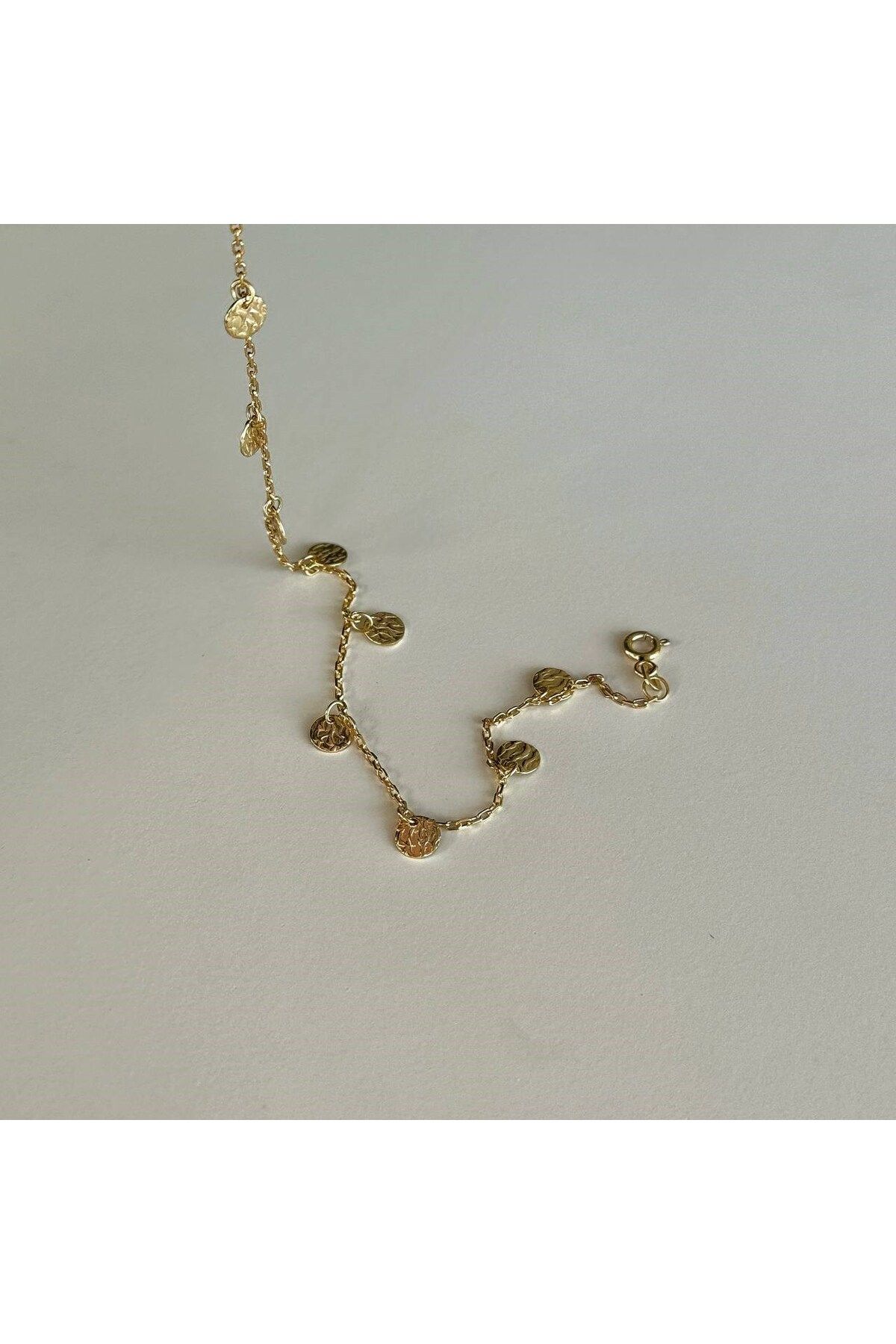 beonejewelry DESENLİ PULLU BİLEKLİK | 925 GÜMÜŞ