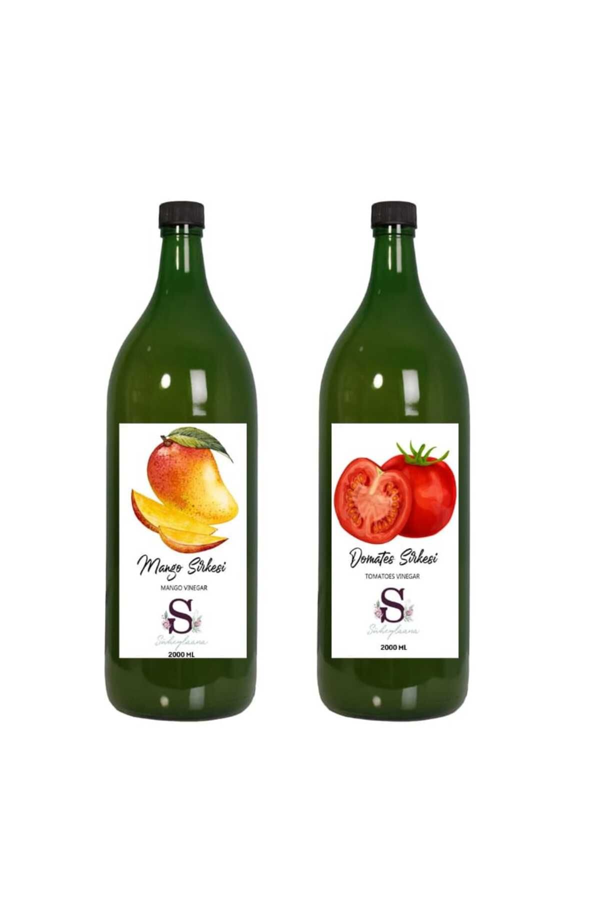 Süheylaana Doğal Mango Sirkesi 2000 Ml - Doğal Domates Sirkesi 2000 Ml