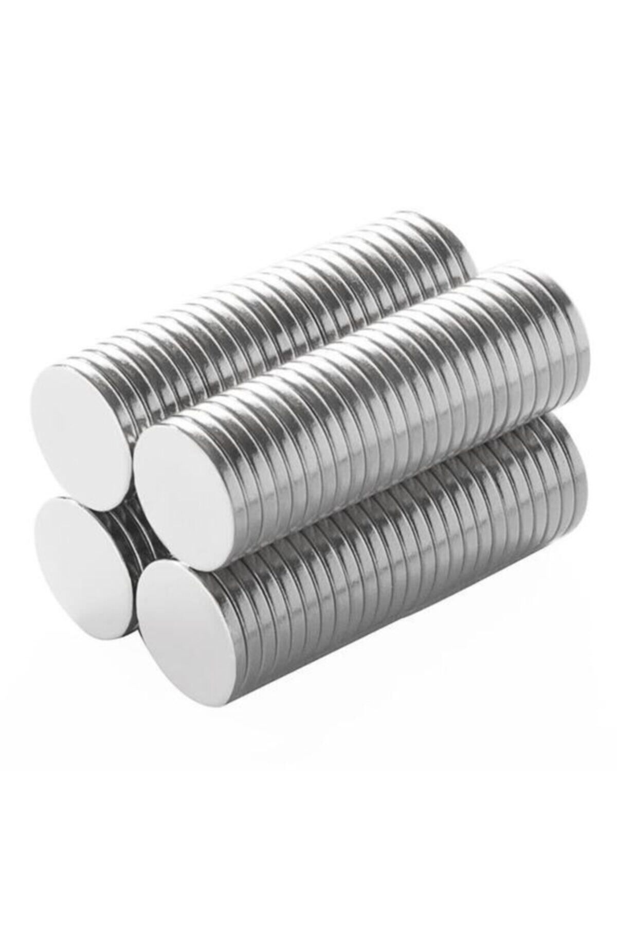 Anadolu Otantik 8x2mm Neodyum Mıknatıs - 50 Adet Yuvarlak Güçlü Neodyum Mıknatıs