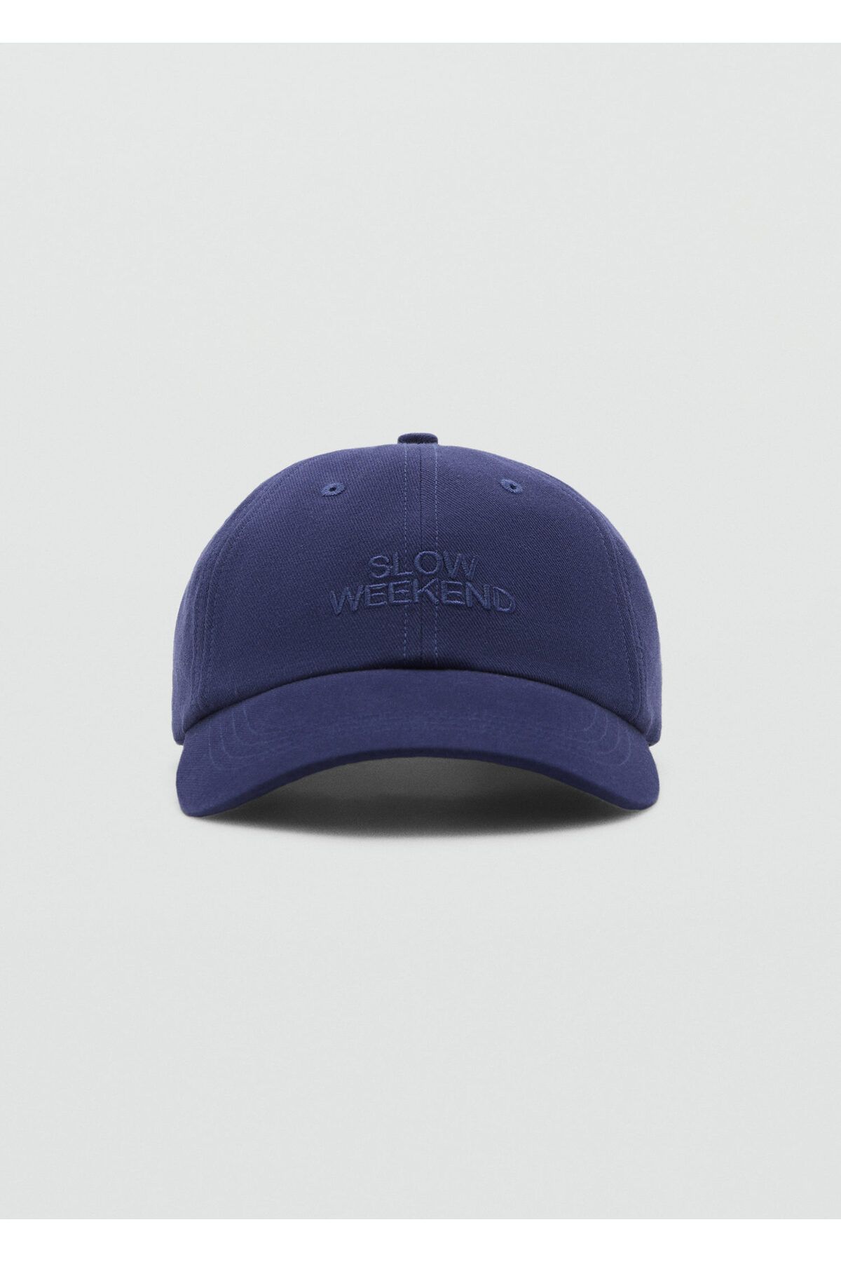 MANGO Woman-Text embroidered hat 5