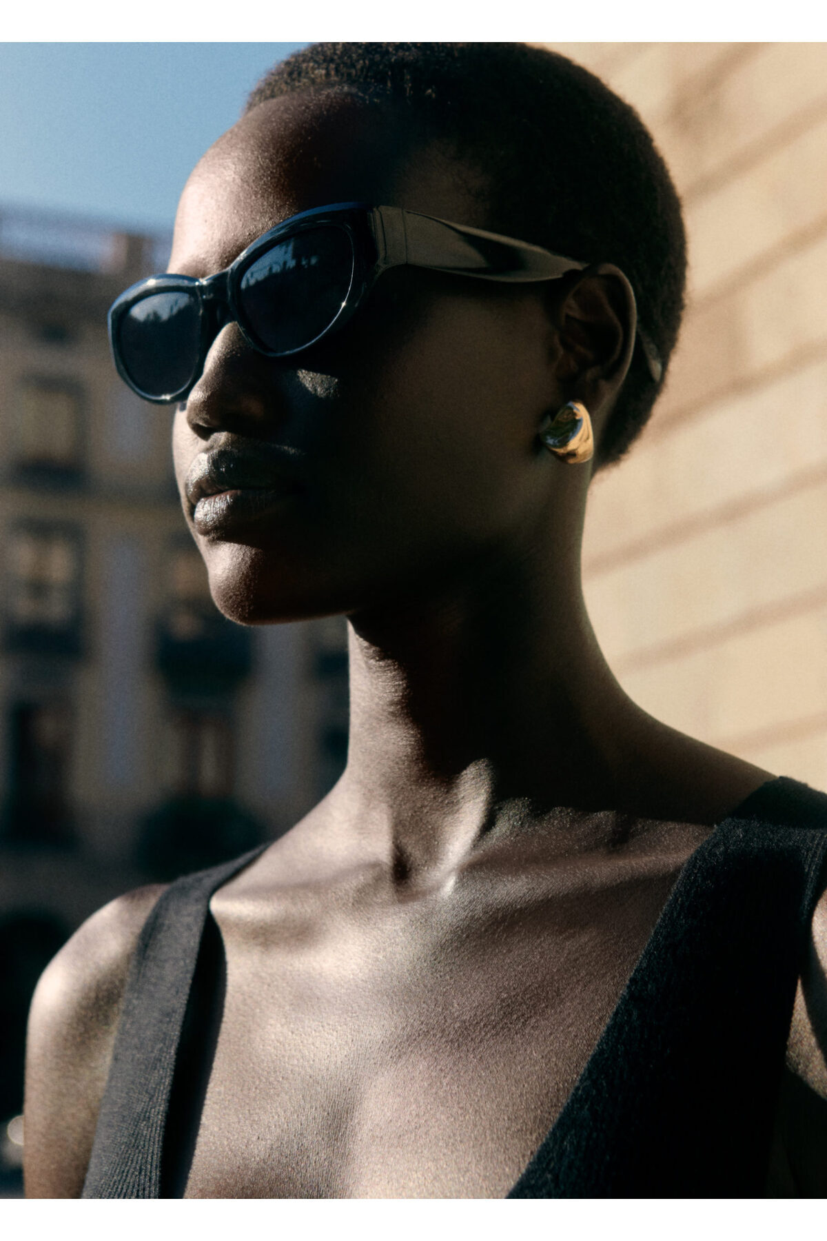 MANGO Woman Siyah Kadın Güneş Gözlüğü 77002546