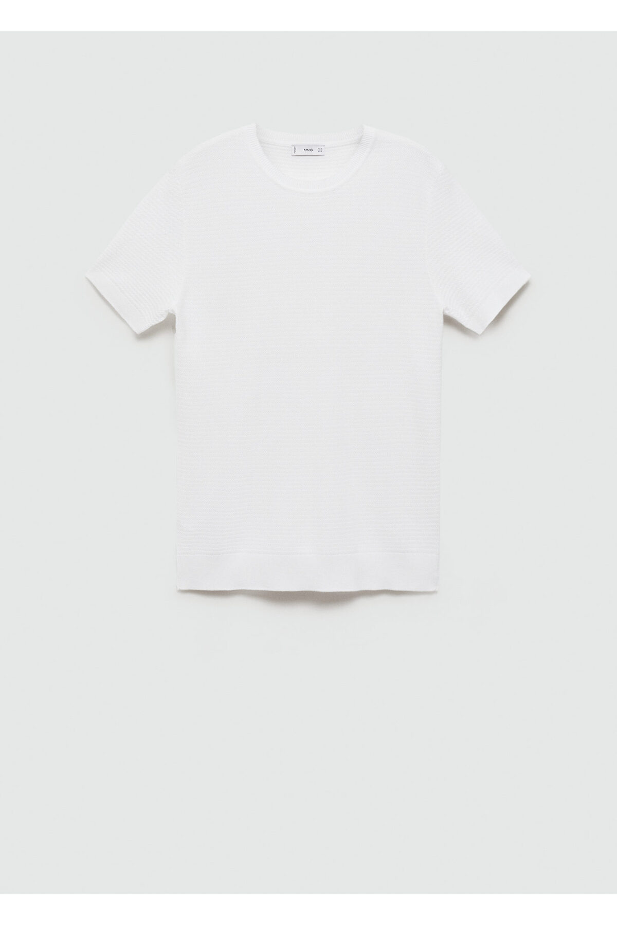 تیشرت مردانه سفید منگو | 77032538 اورجینال - تصویر 6