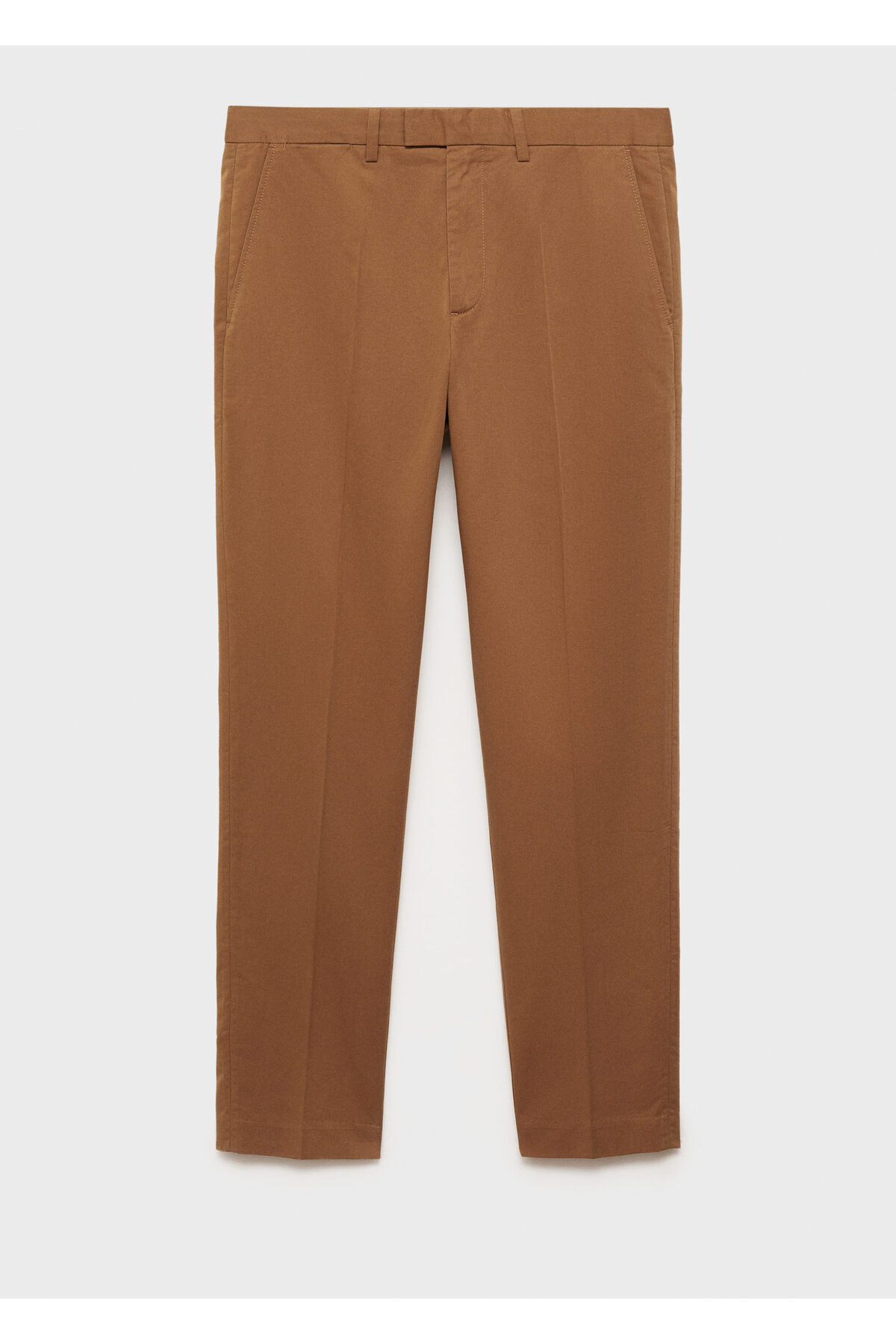 MANGO Woman-Brown Men's Trousers 77014438 6