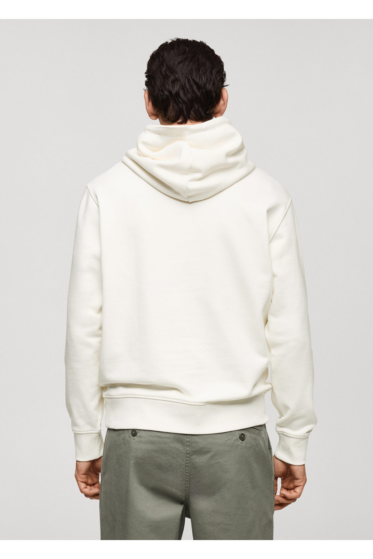 MANGO Woman-Natürliches Herren-Sweatshirt 77025152 8