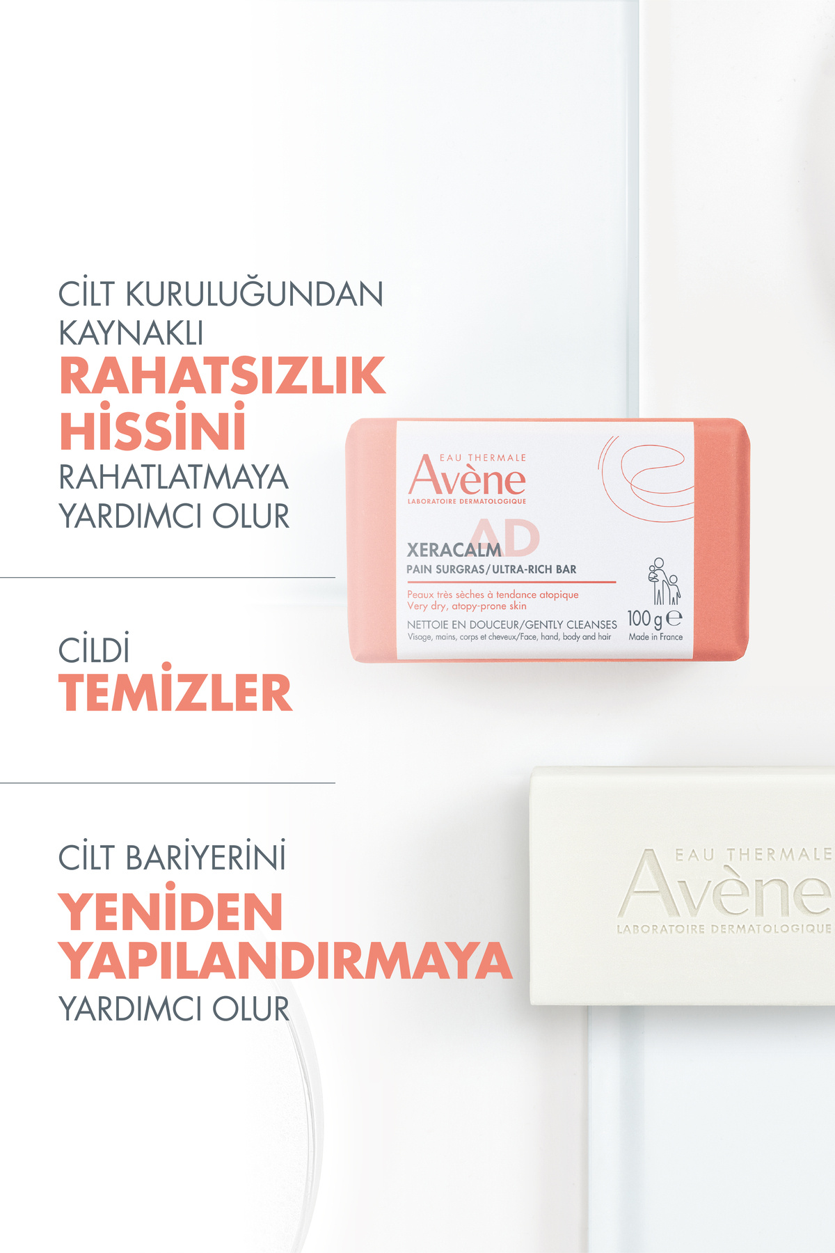 پاک کننده صورت   Avene | 3.28277E+12 اورجینال - تصویر 2