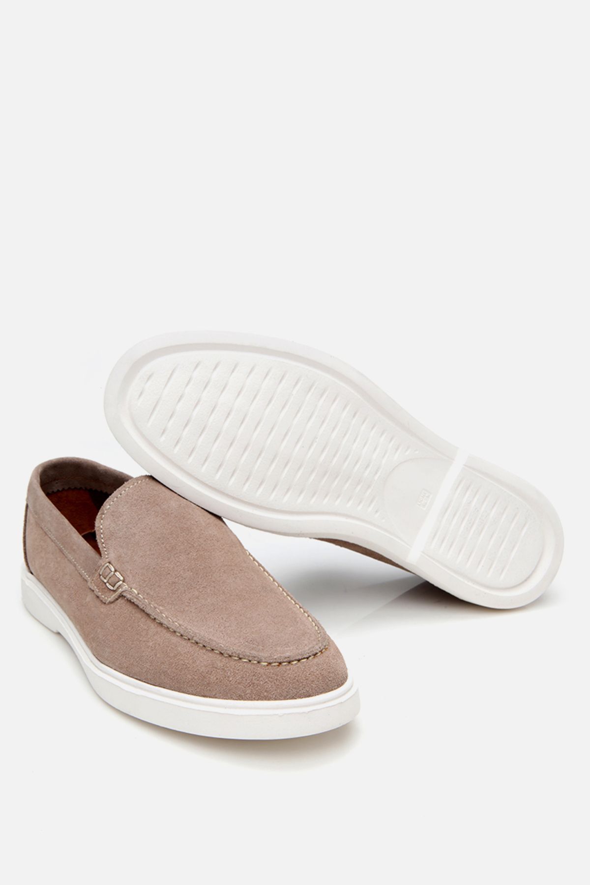 Yaya by Hotiç-Sand Beige Herren Loafer Schuhe 02AYY308530A300 6