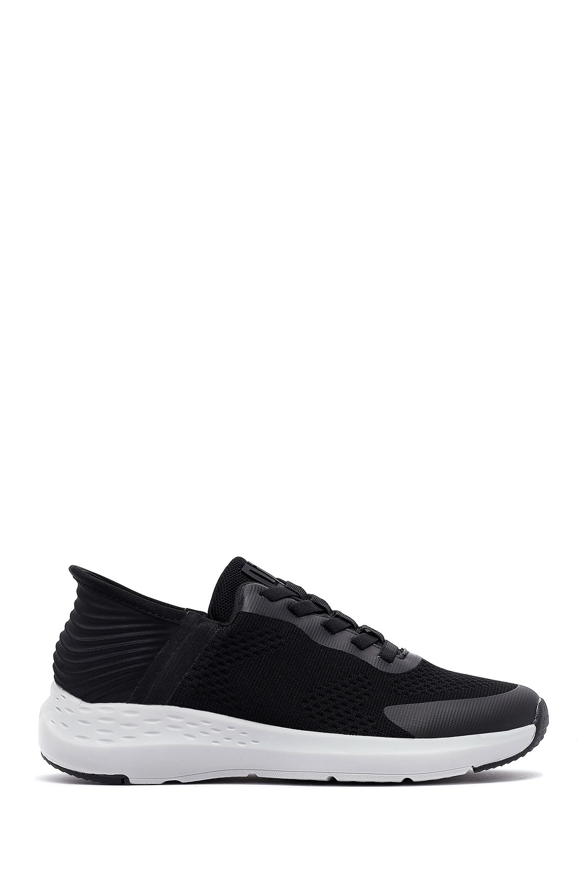 Derimod Zero Erkek Siyah Kalın Tabanlı Kumaş Sneaker 25SFD69486F