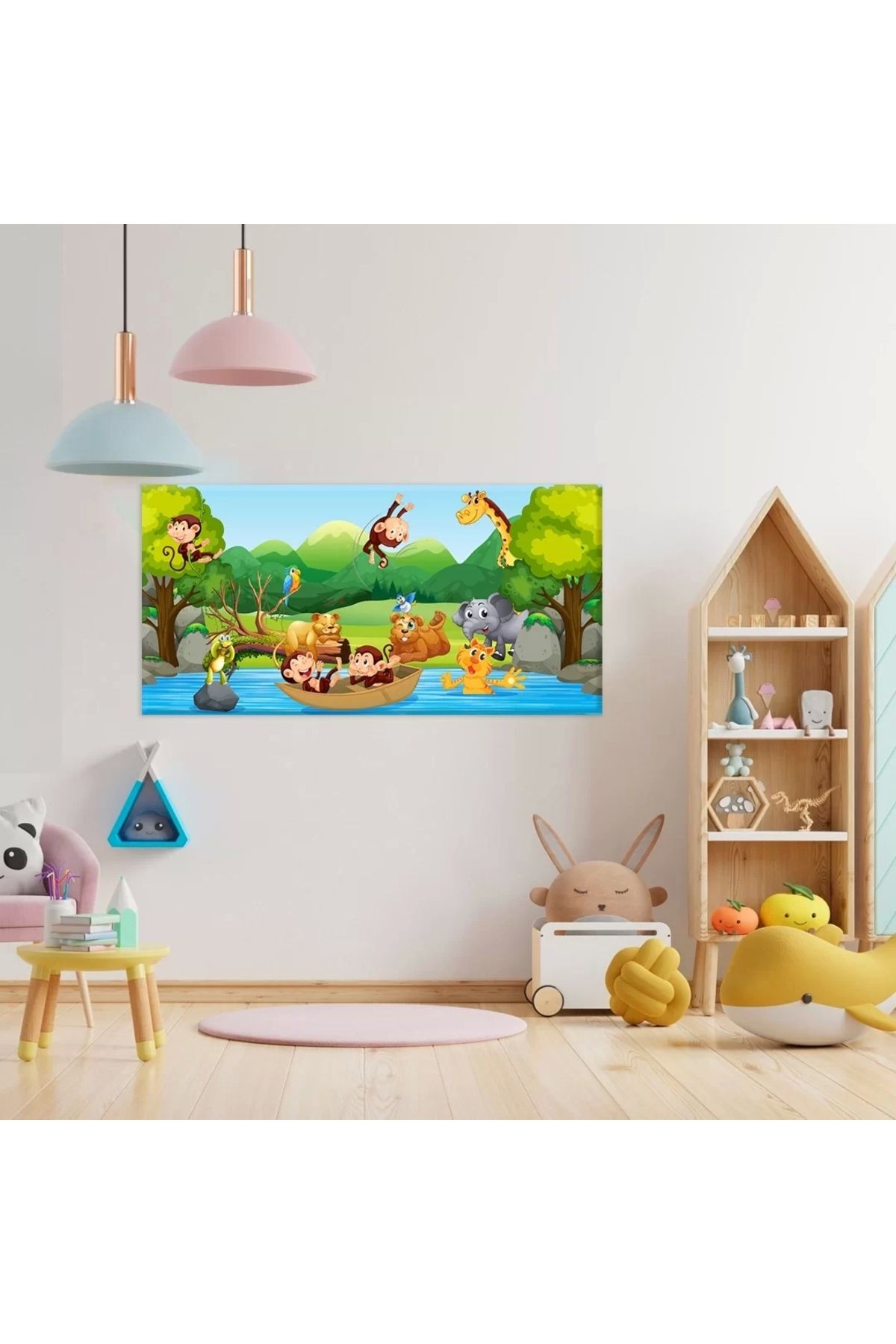 VOGLOO Safari Macerası Kanvas Tablo