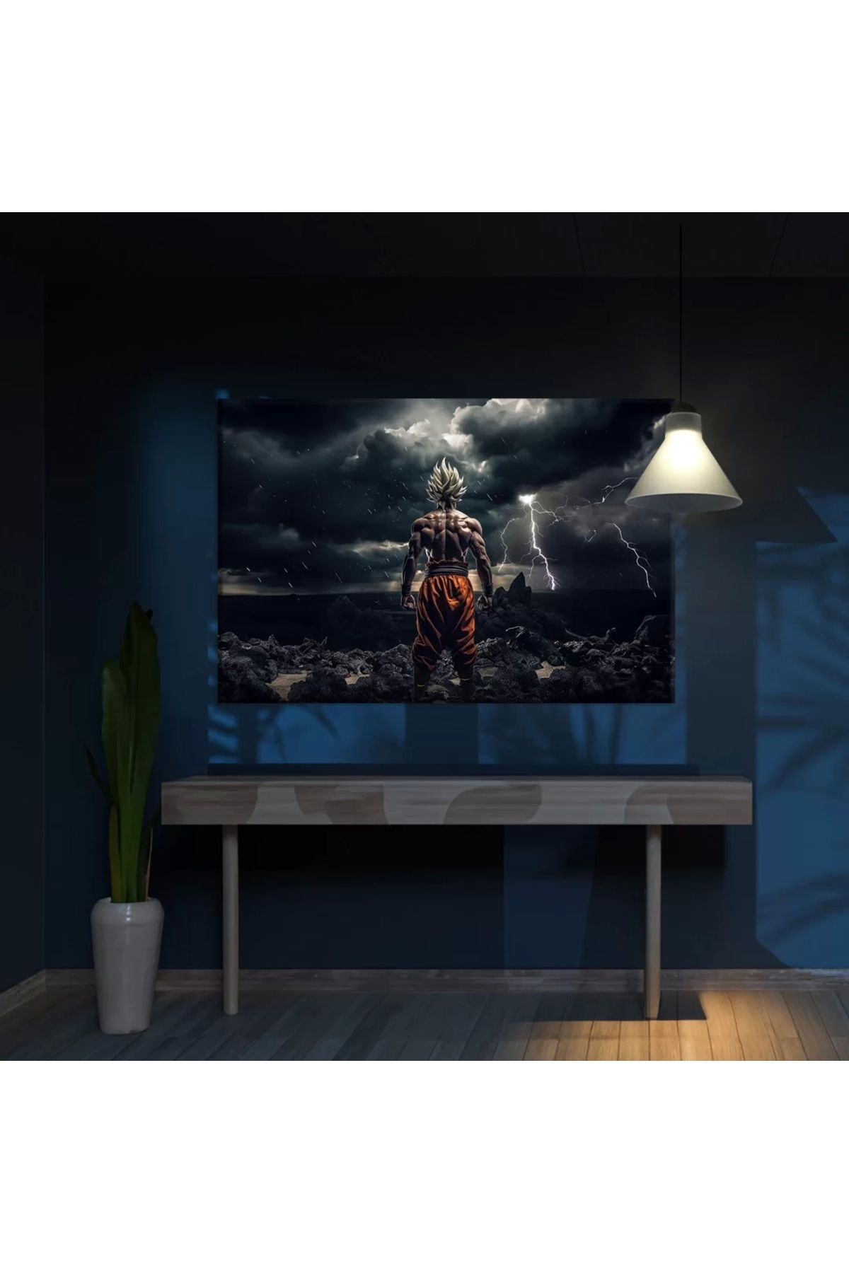 VOGLOO Dragon Ball Fırtına Kanvas Tablo