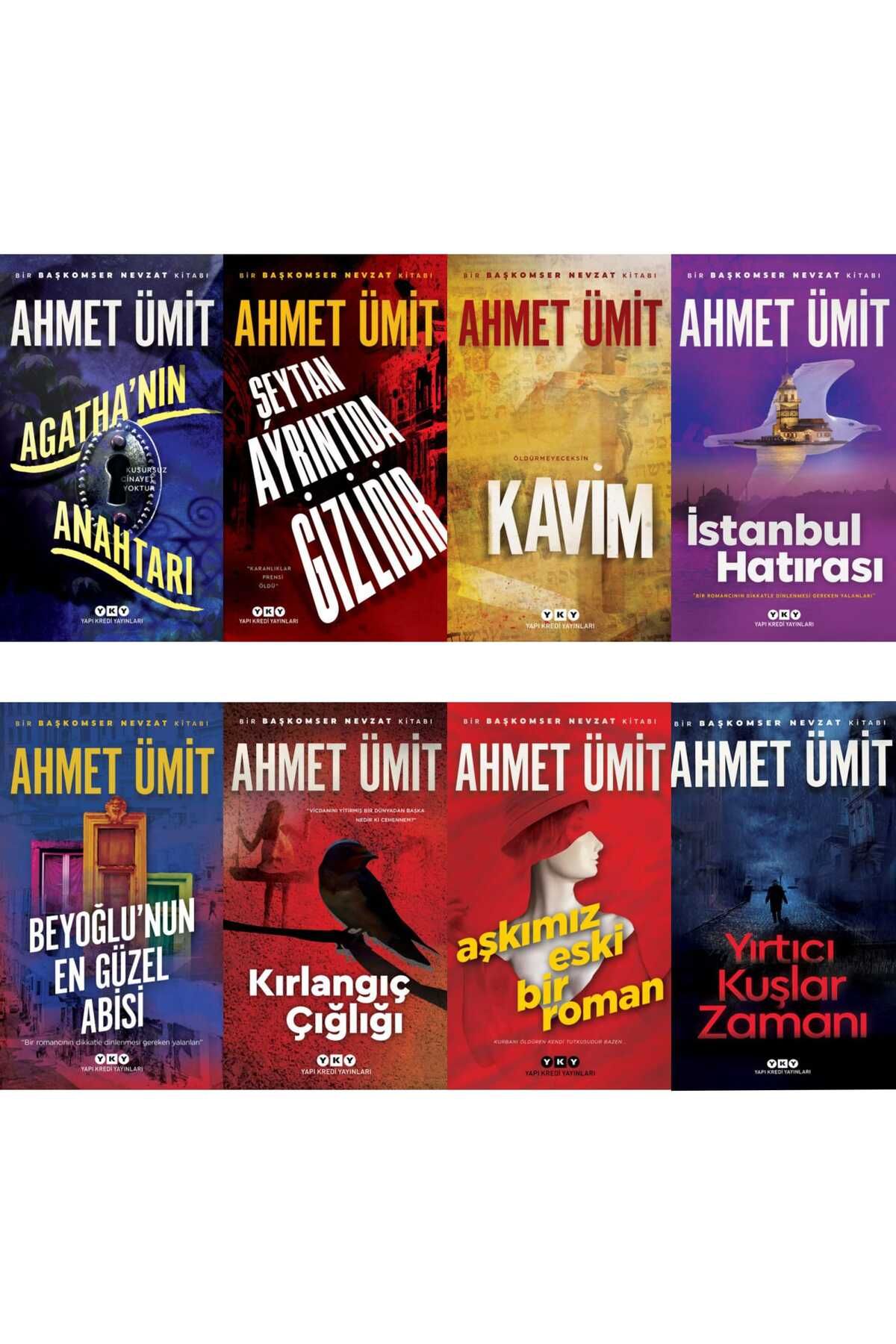 Yapı Kredi Yayınları Ahmet Ümit Başkomser Nevzat Kitap Seti
