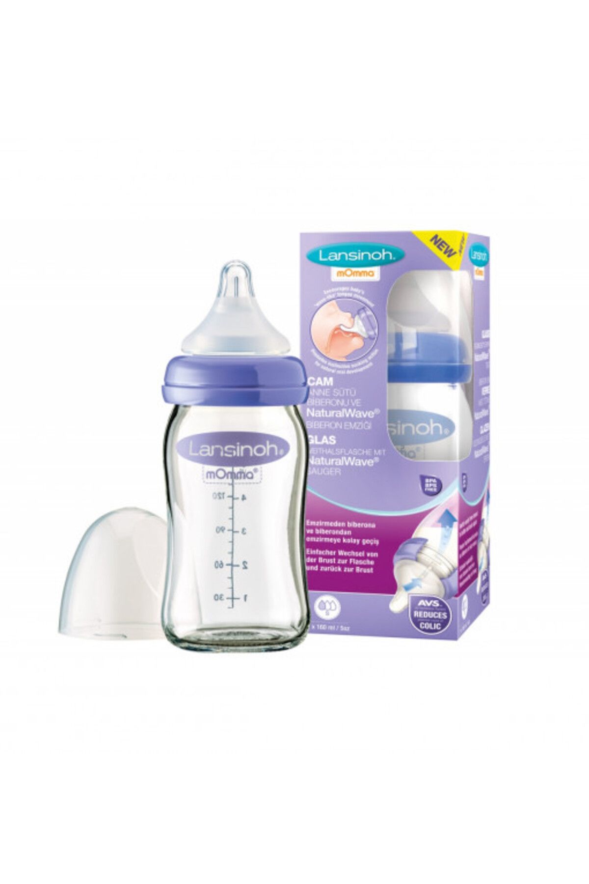 MR RZN STORE Cam Biberon 160ml