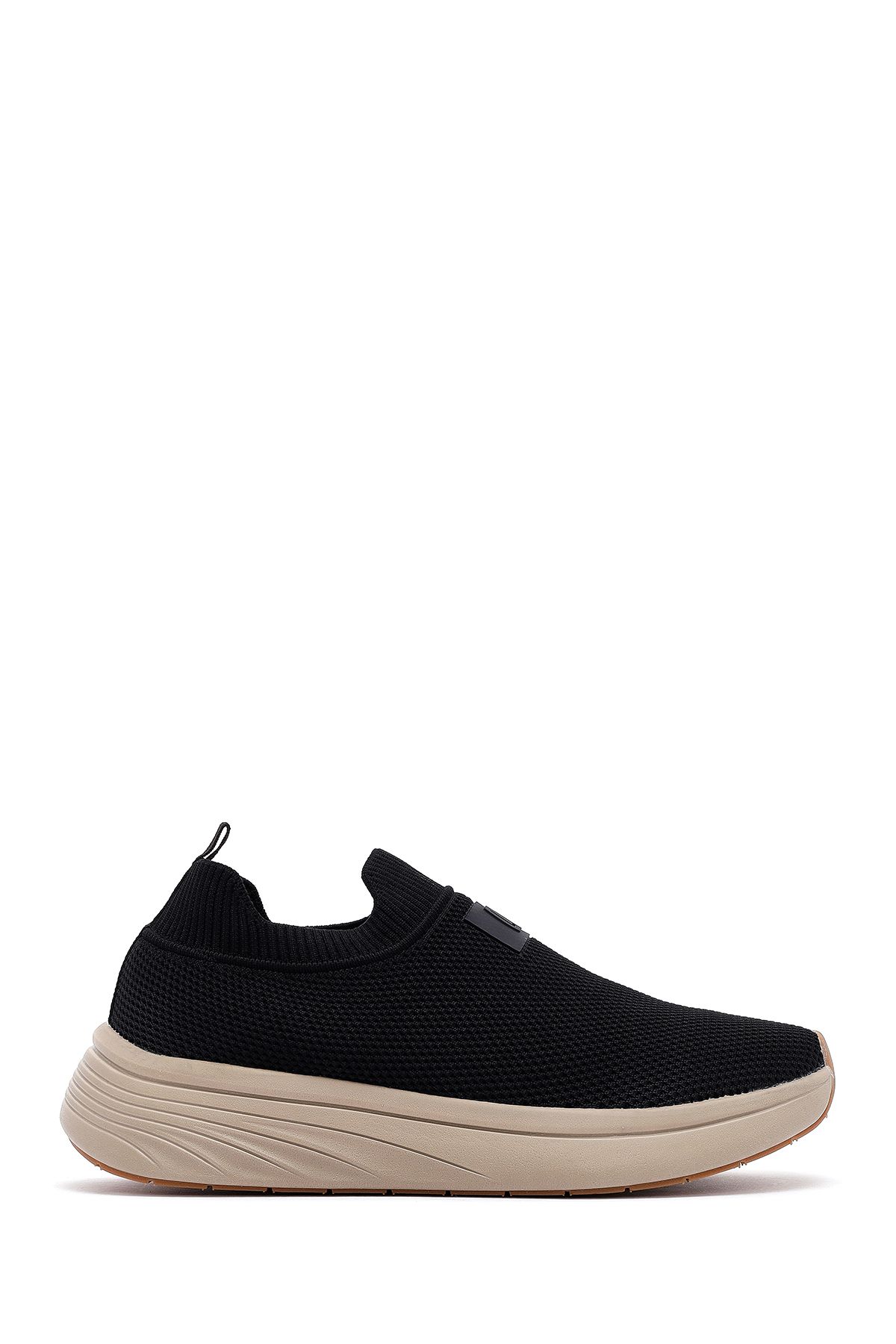 Derimod Zero Erkek Siyah Kalın Tabanlı Kumaş Sneaker 25SFD69526F