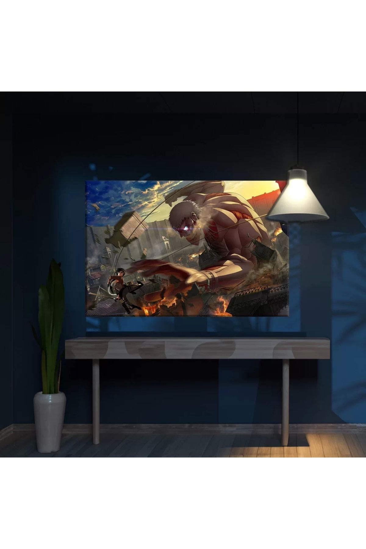 VOGLOO Attack On Titan Dev Kanvas Tablo