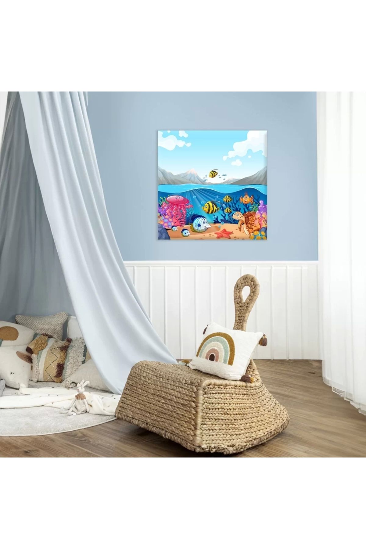 VOGLOO Denizaltı Keşfi Kanvas Tablo