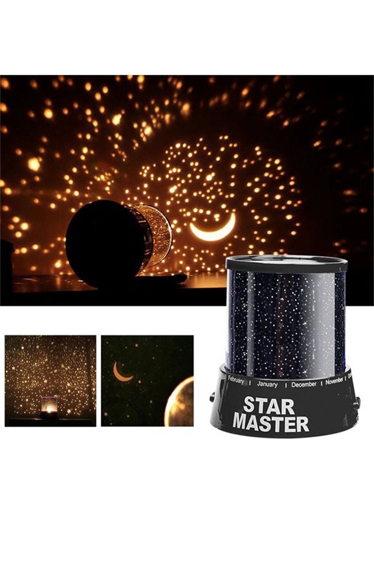 MANTEL Gökyüzü Gece Lambasi Usb'li