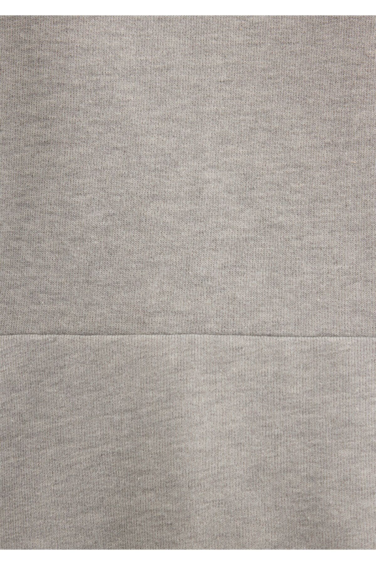 Mavi-Hooded Gray Basic Sweatshirt 1S10186-83096 8