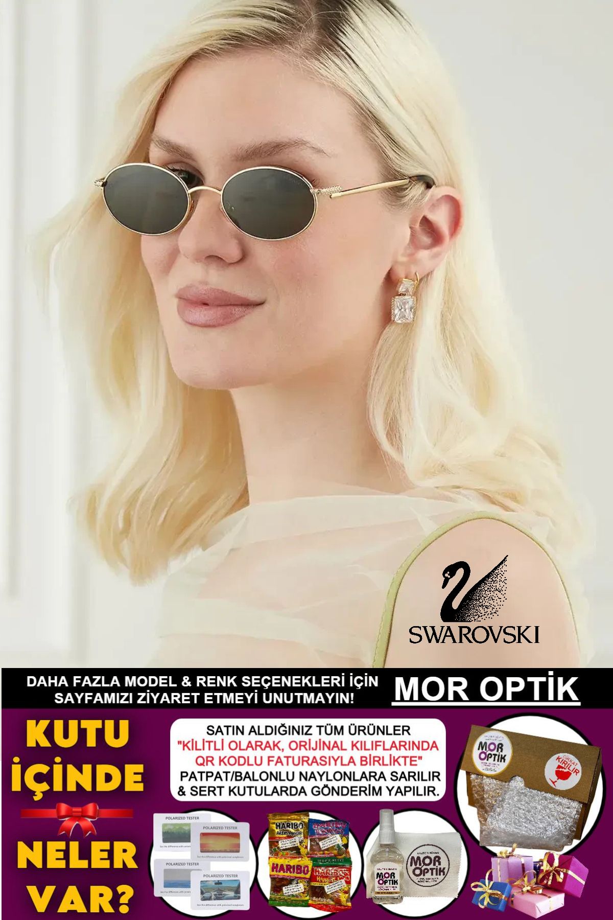 Swarovski SK7033 400471 53-19 130 3N (53 SİZE MİNYON)