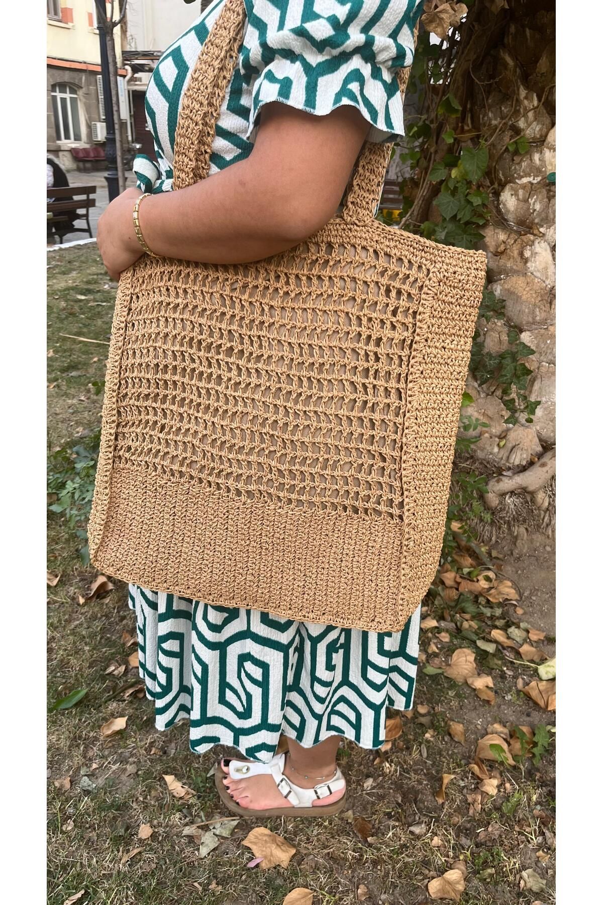 ipek butik İpek butik plaj çantası