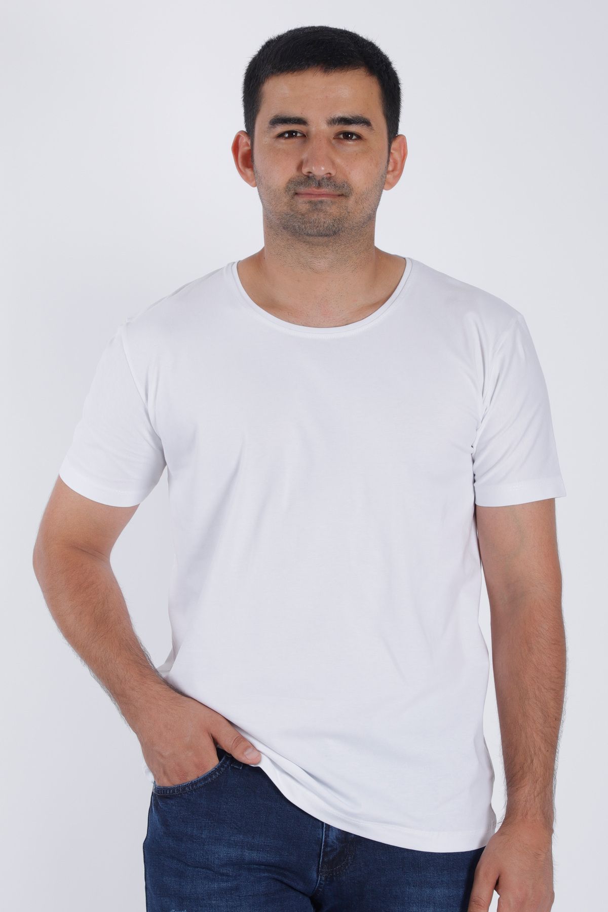 COTTONPARK20 Ünisex Oversize Bisiklet Yaka T-shirt
