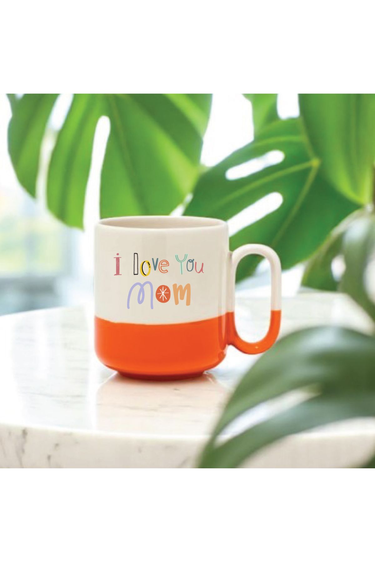 büma reklam İ LOVE YOU MOM YAZILI PRO KUPA