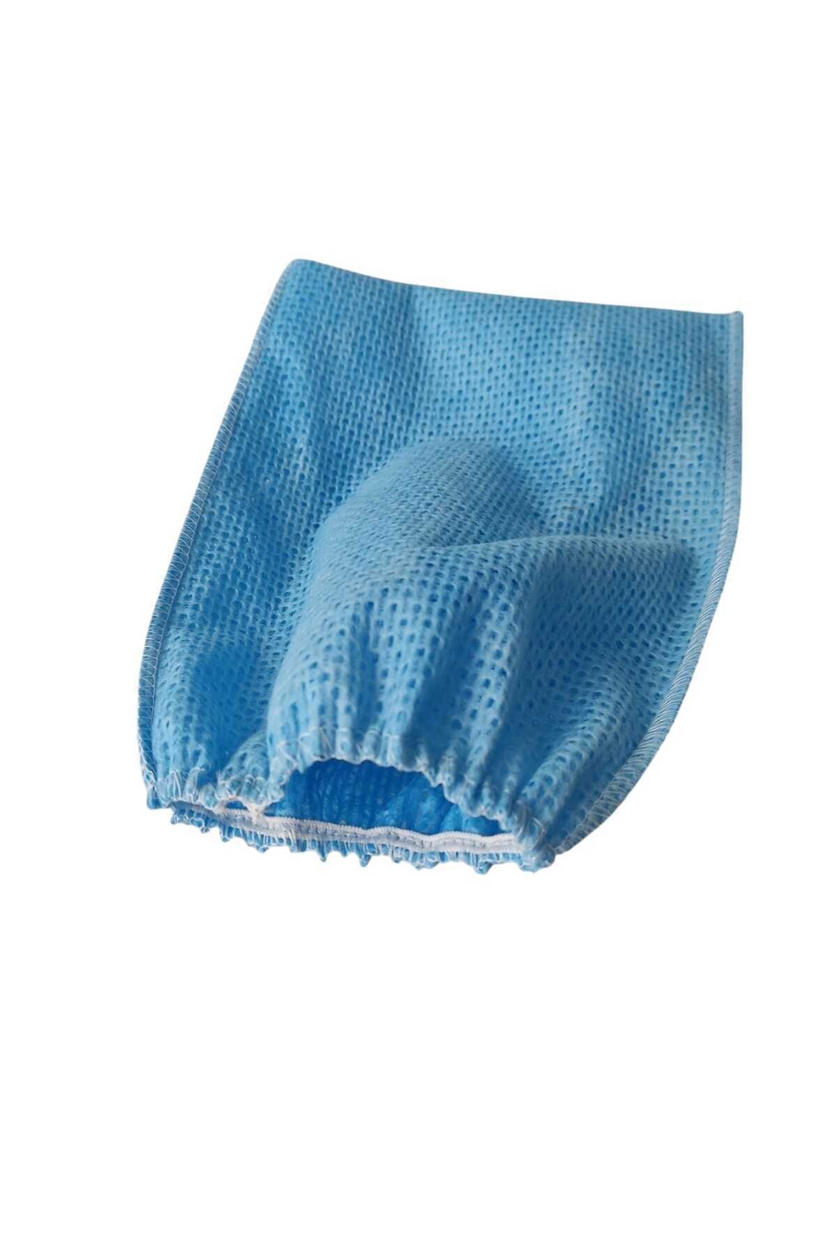 ONC Tek Kullanımlık Banyo Ve Hasta Vücut Temizleme Lifi Mavi Renk 25 Li Paket