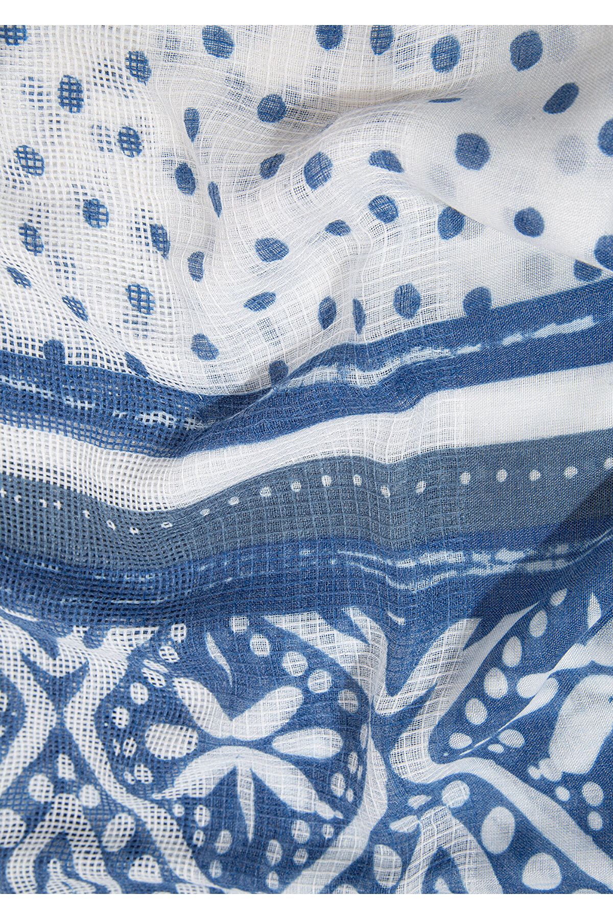 Mavi-Printed Shawl 1912944 -28319 3