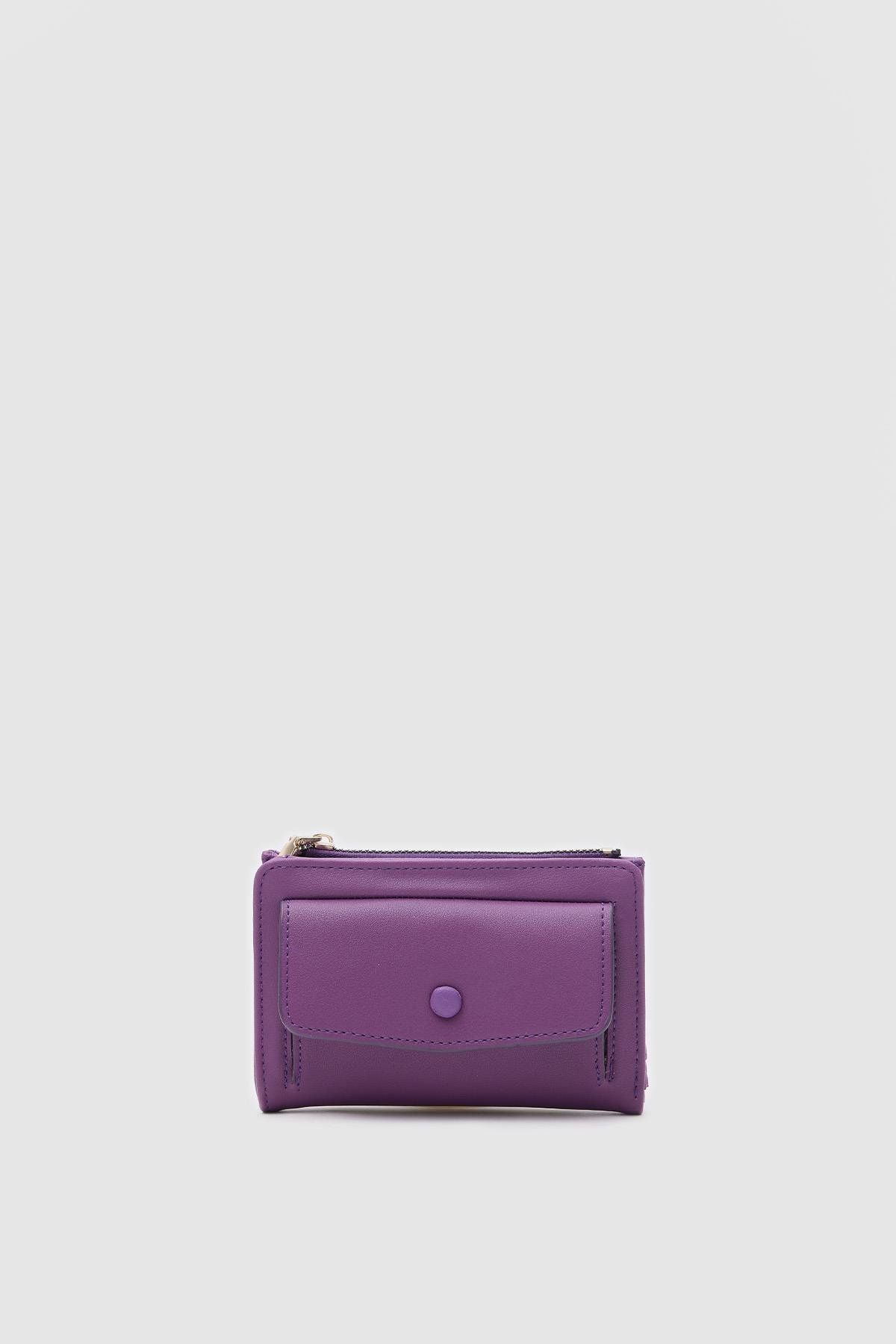 Shule Bags Pine Mor Kadın Cüzdan