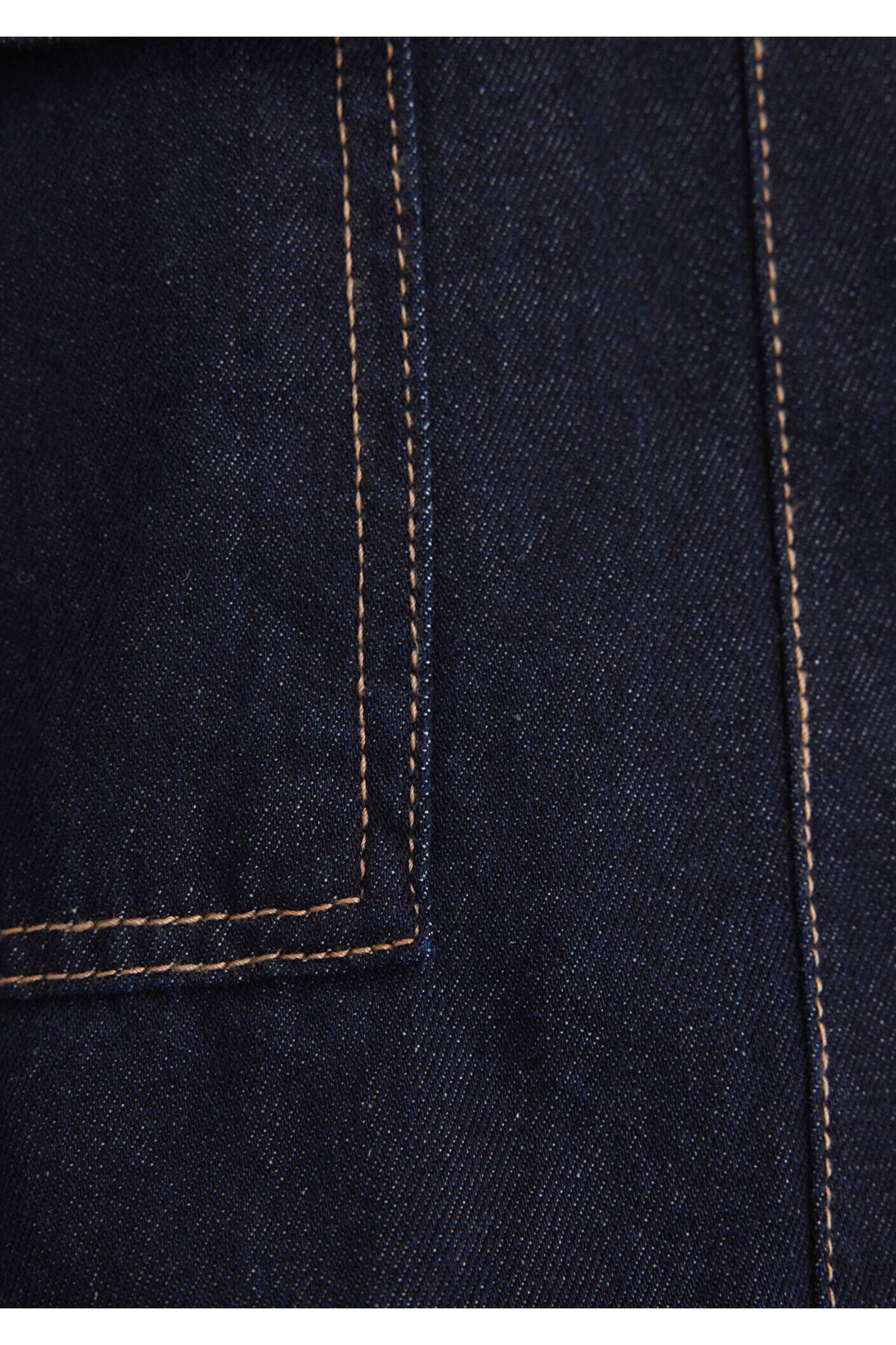 Mavi-Indigo Crop Jacket Loose Fit / Loose Relaxed Fit 1110677 -85481 7